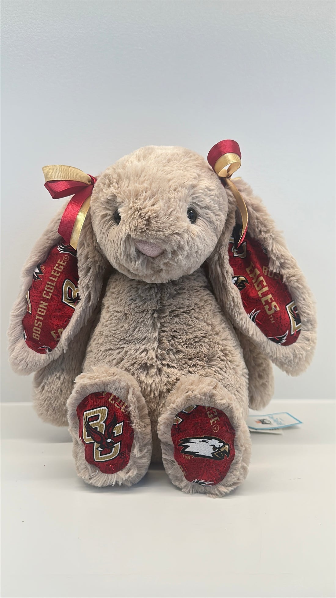 Boston College Custom College Jellycat Bashful Bunny