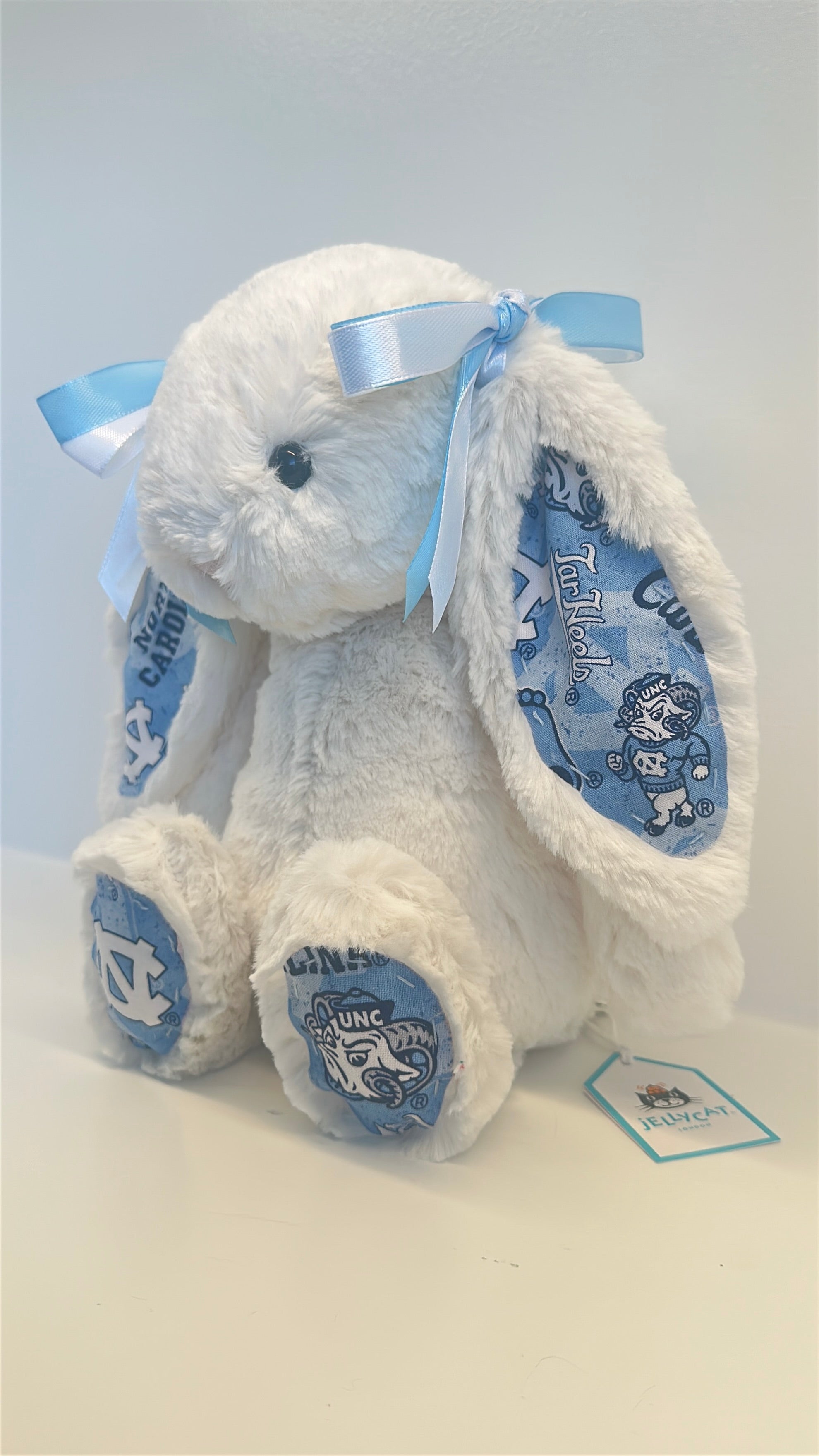 University of North Carolina - Chapel Hill Custom College Jellycat Bashful Bunny