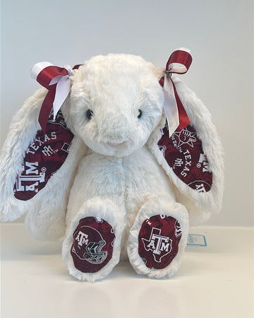 Texas A&M Custom College Jellycat Bashful Bunny