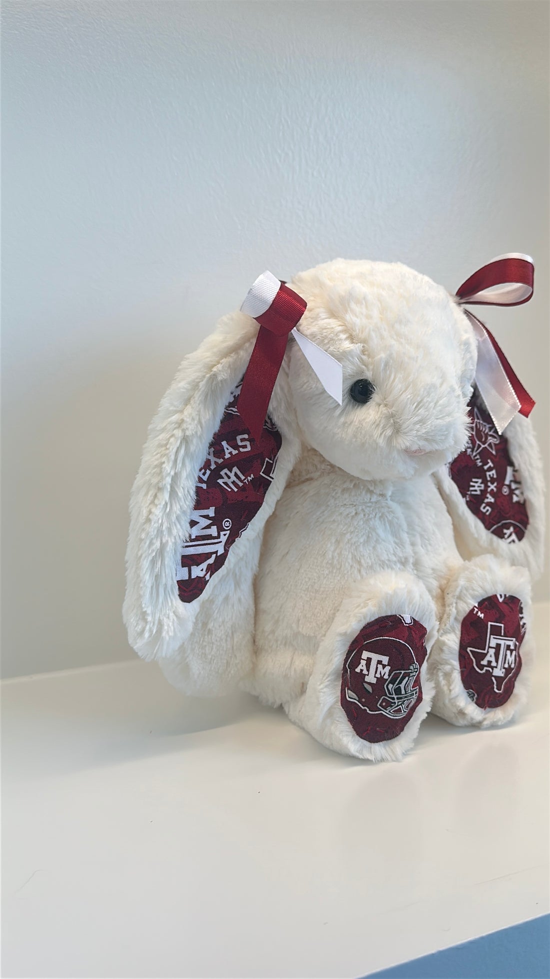 Texas A&M Custom College Jellycat Bashful Bunny