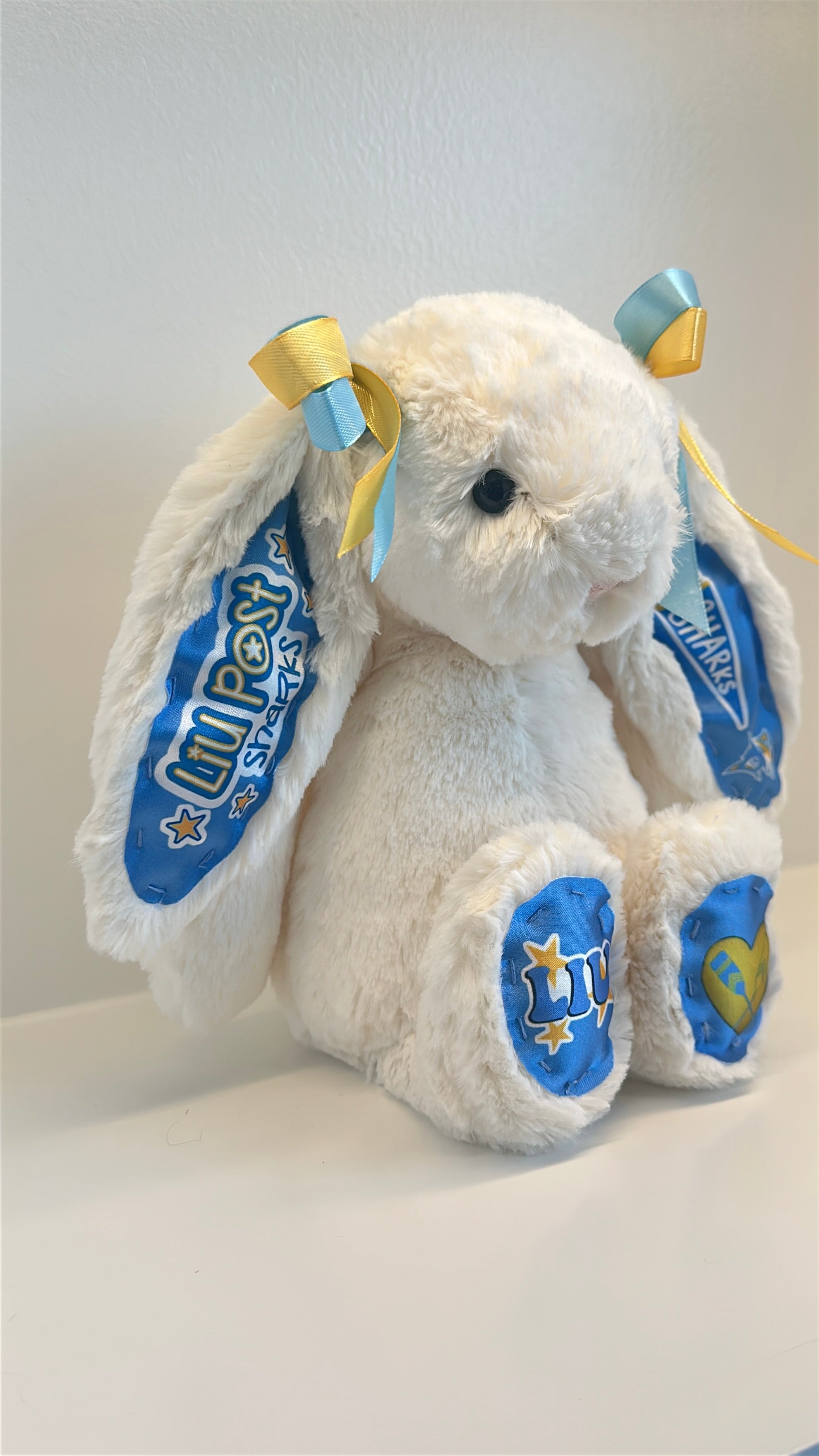 Long Island University (LIU- CW Post) Custom College Jellycat Bashful Bunny