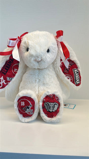 University of Alabama Custom College Jellycat Bashful Bunny