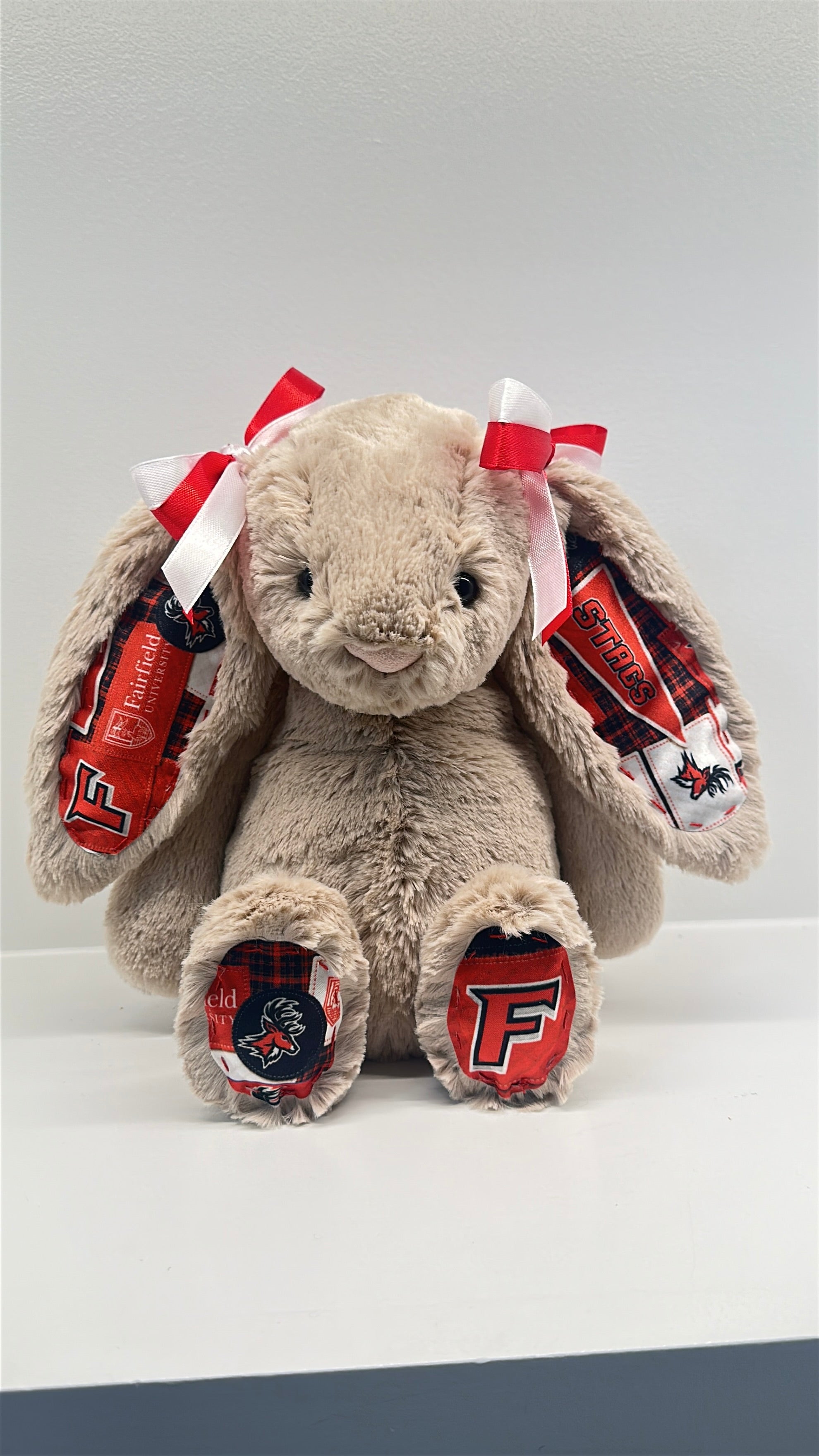 Fairfield University Custom College Jellycat Bashful Bunny