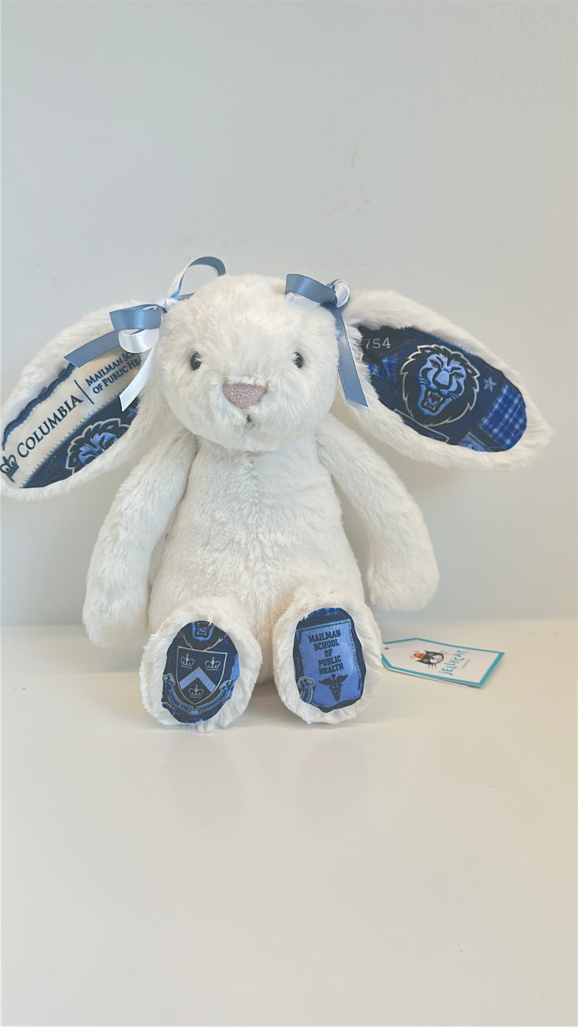 Columbia University Fully Custom Jellycat Bunny