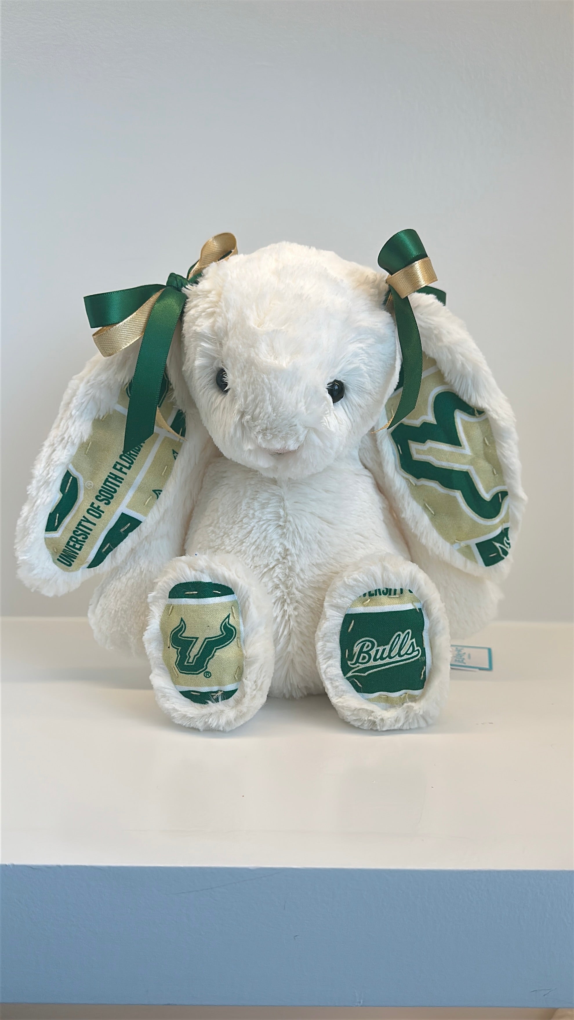 University of South Florida (USF)  Custom College Jellycat Bashful Bunny