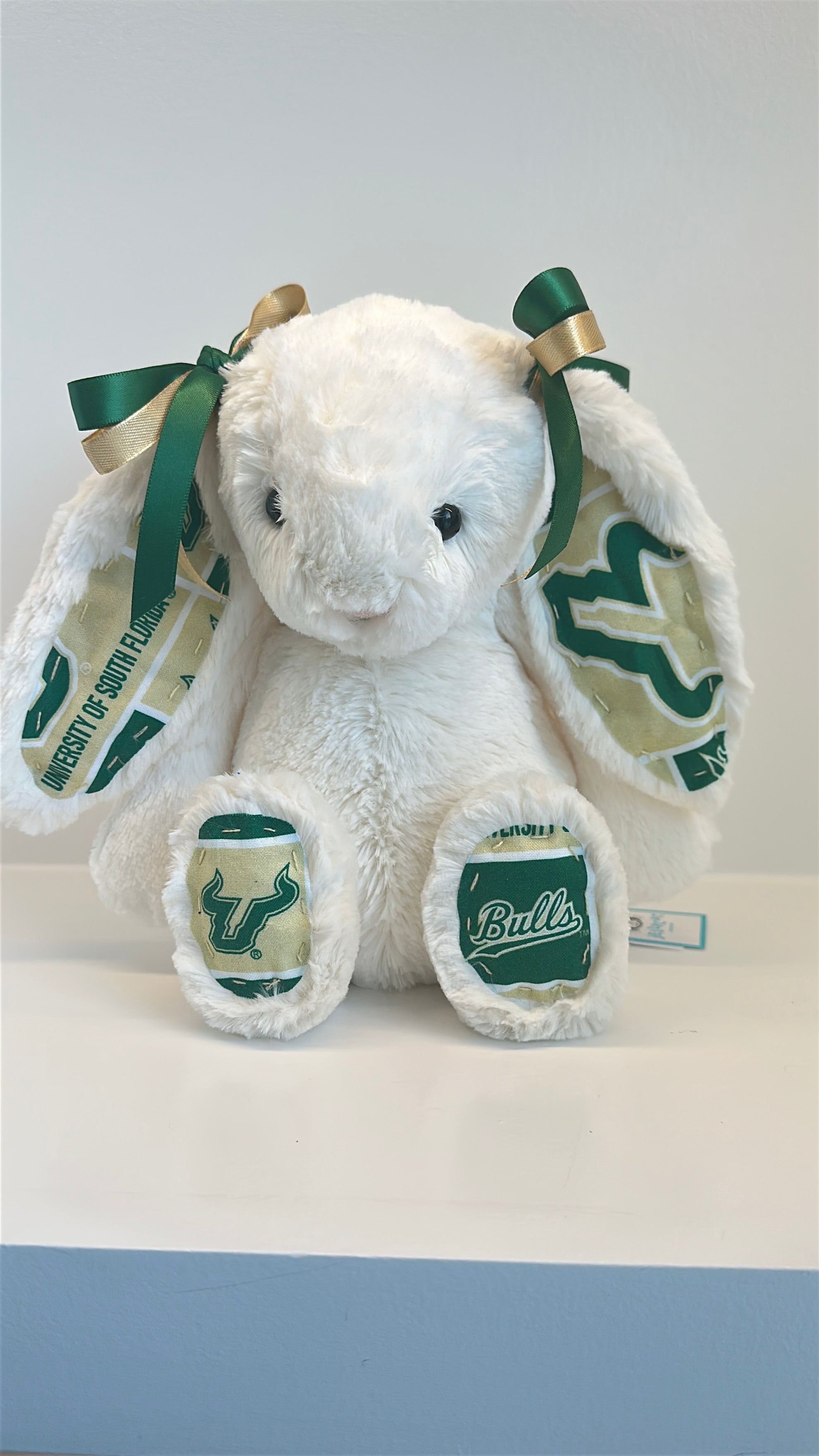 University of South Florida (USF)  Custom College Jellycat Bashful Bunny
