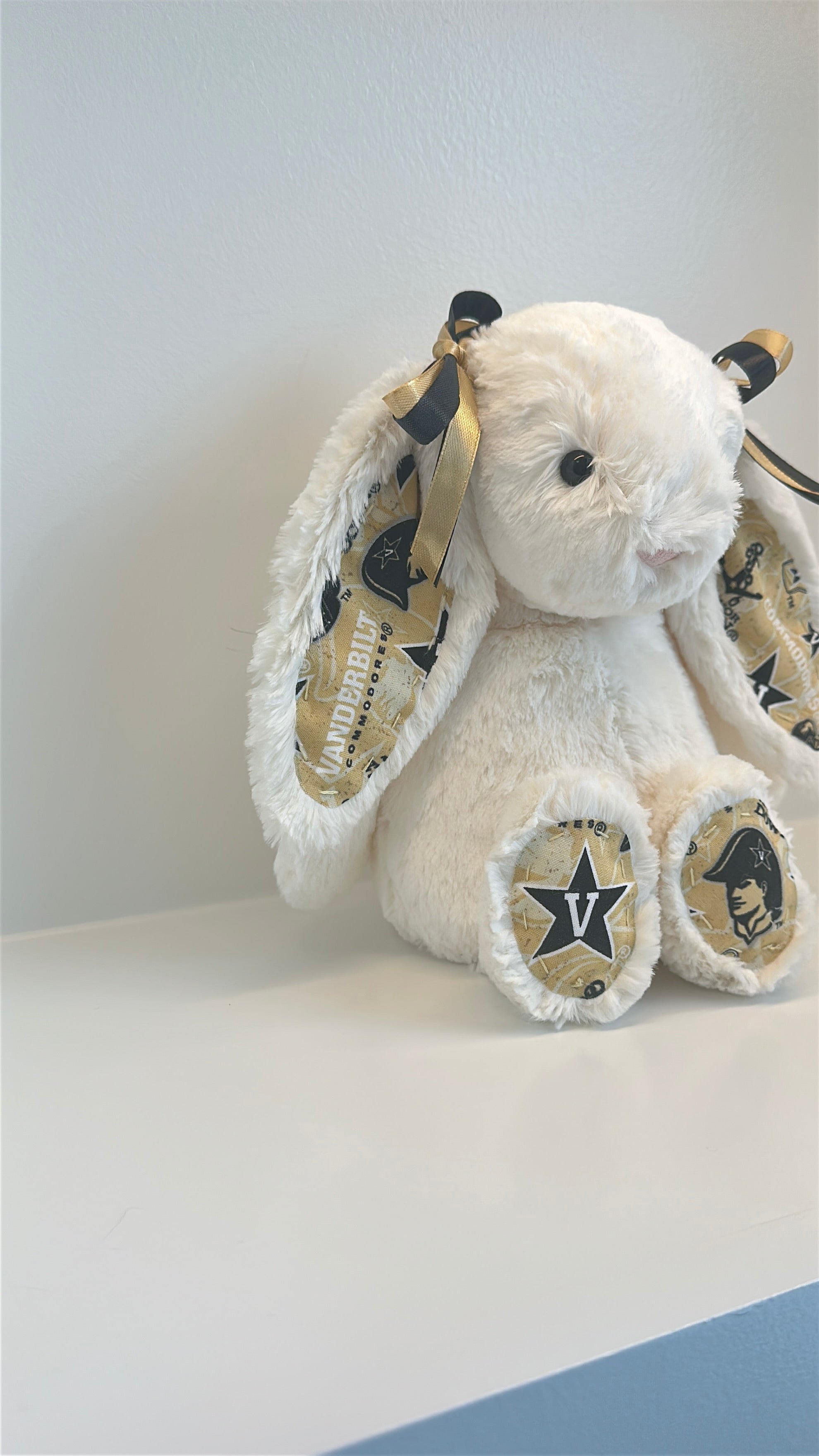 Vanderbilt University Custom College Jellycat Bashful Bunny