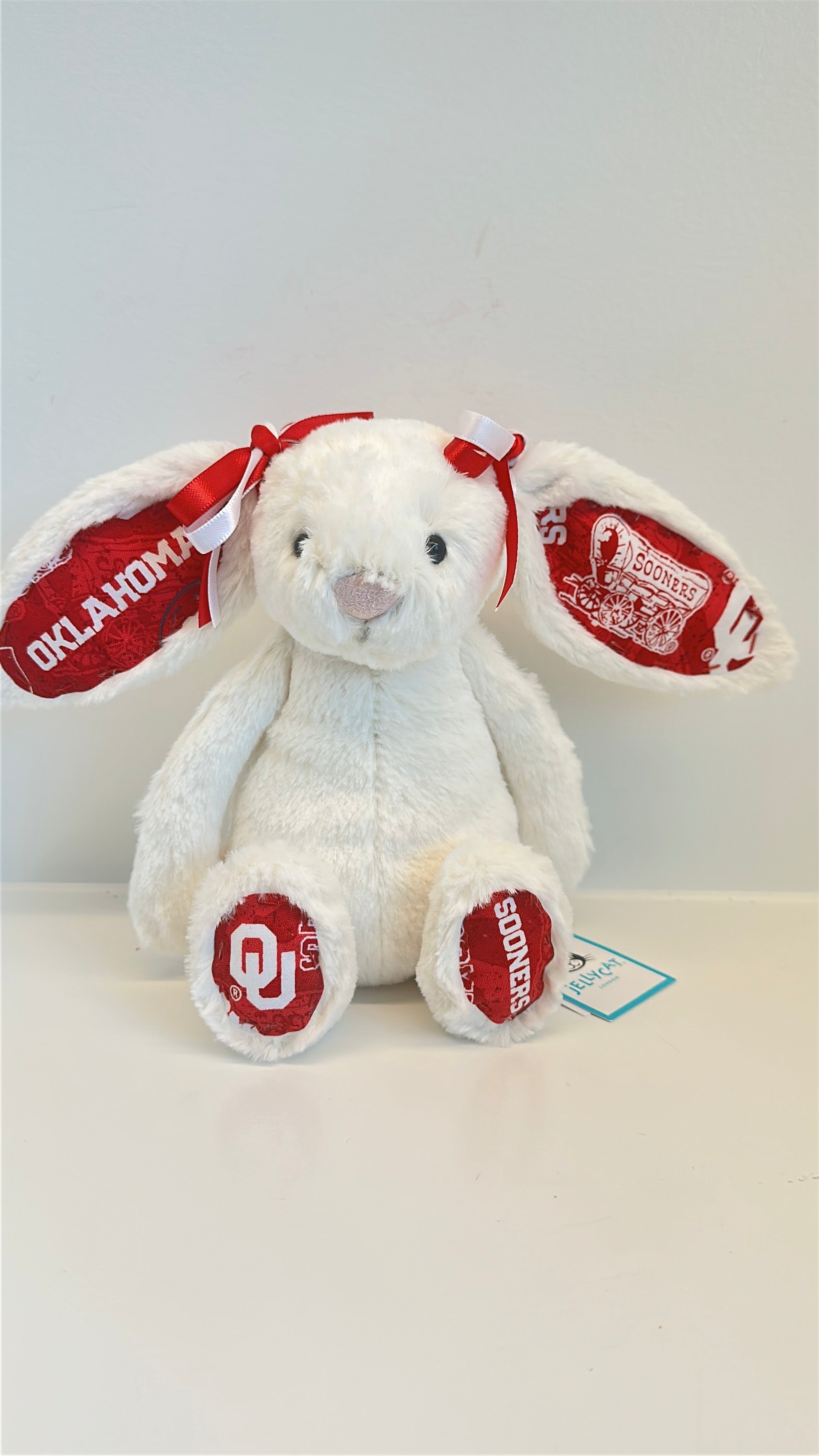 University of Oklahoma College Jellycat Bunny