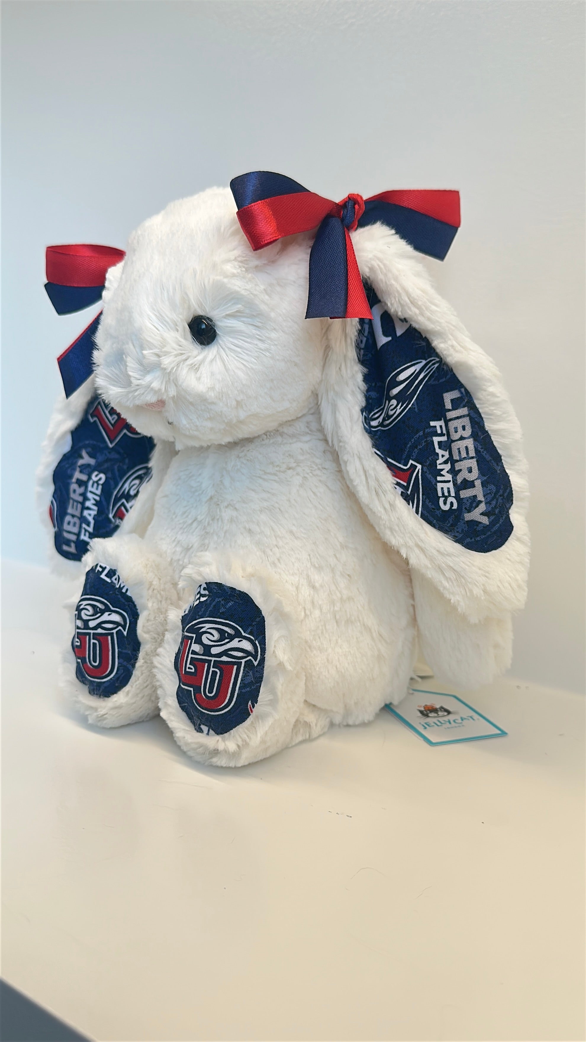 Liberty University Custom College Jellycat Bashful Bunny