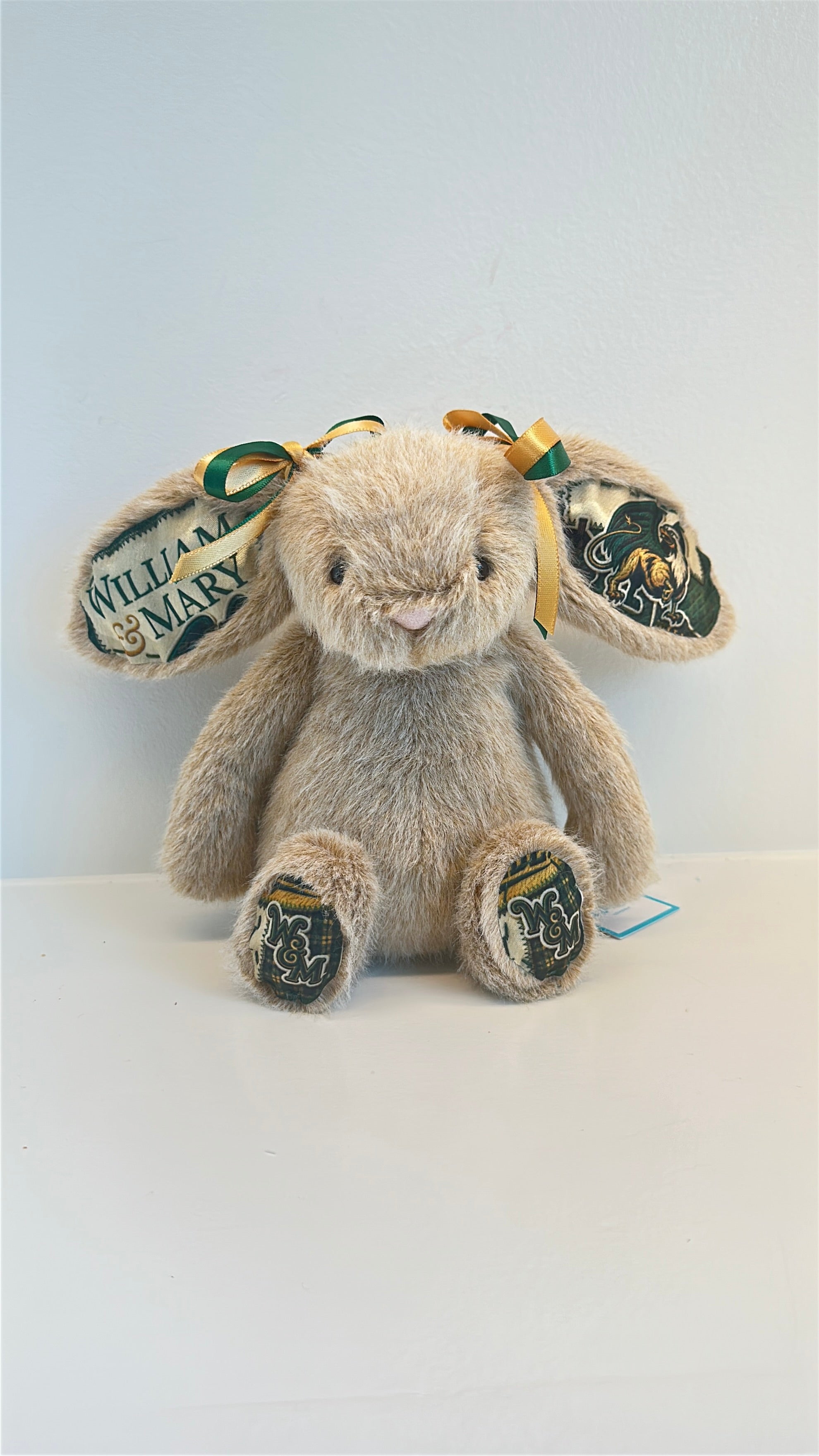 William & Mary Custom College Jellycat Bunny