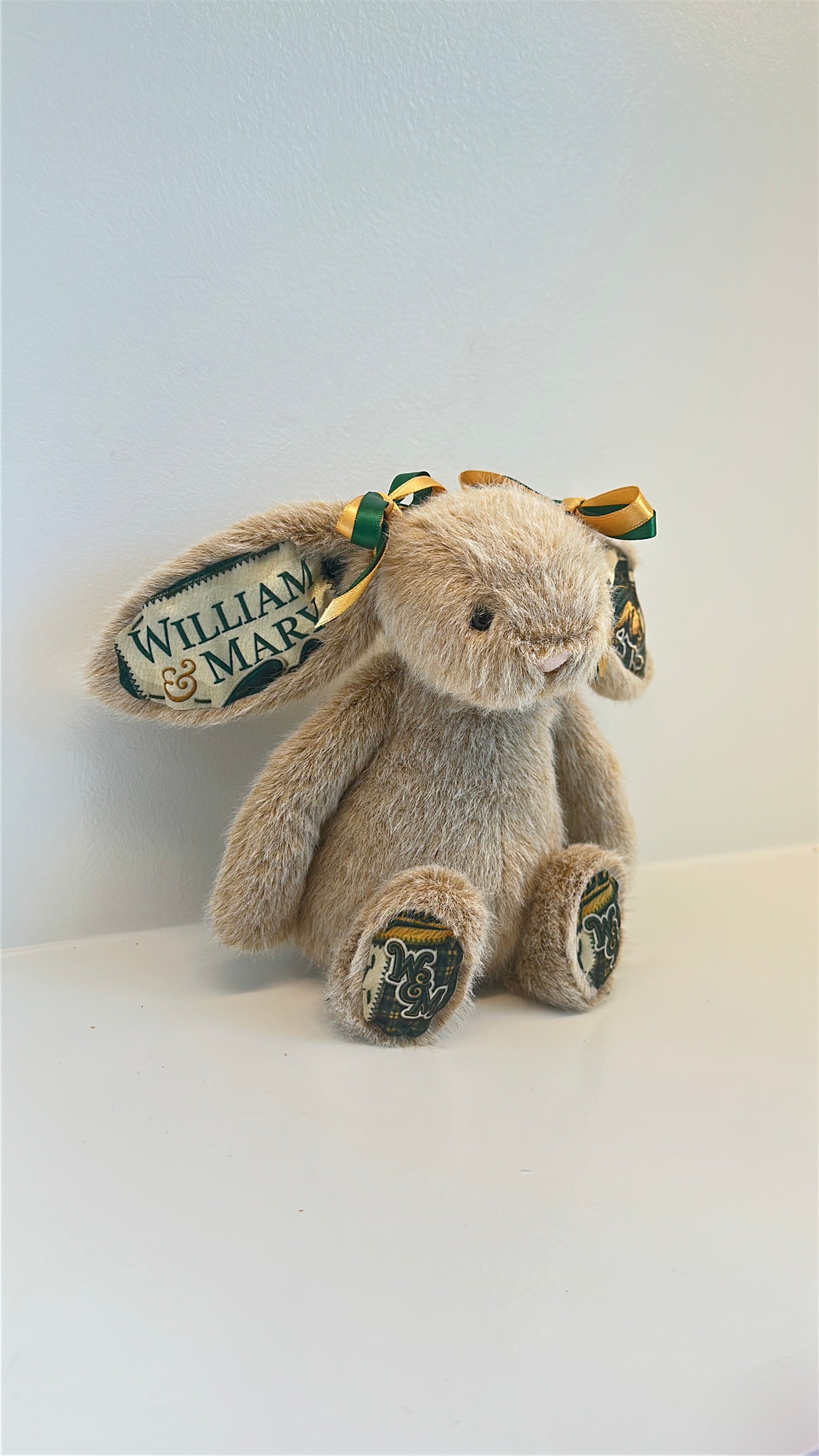 William & Mary Custom College Jellycat Bunny