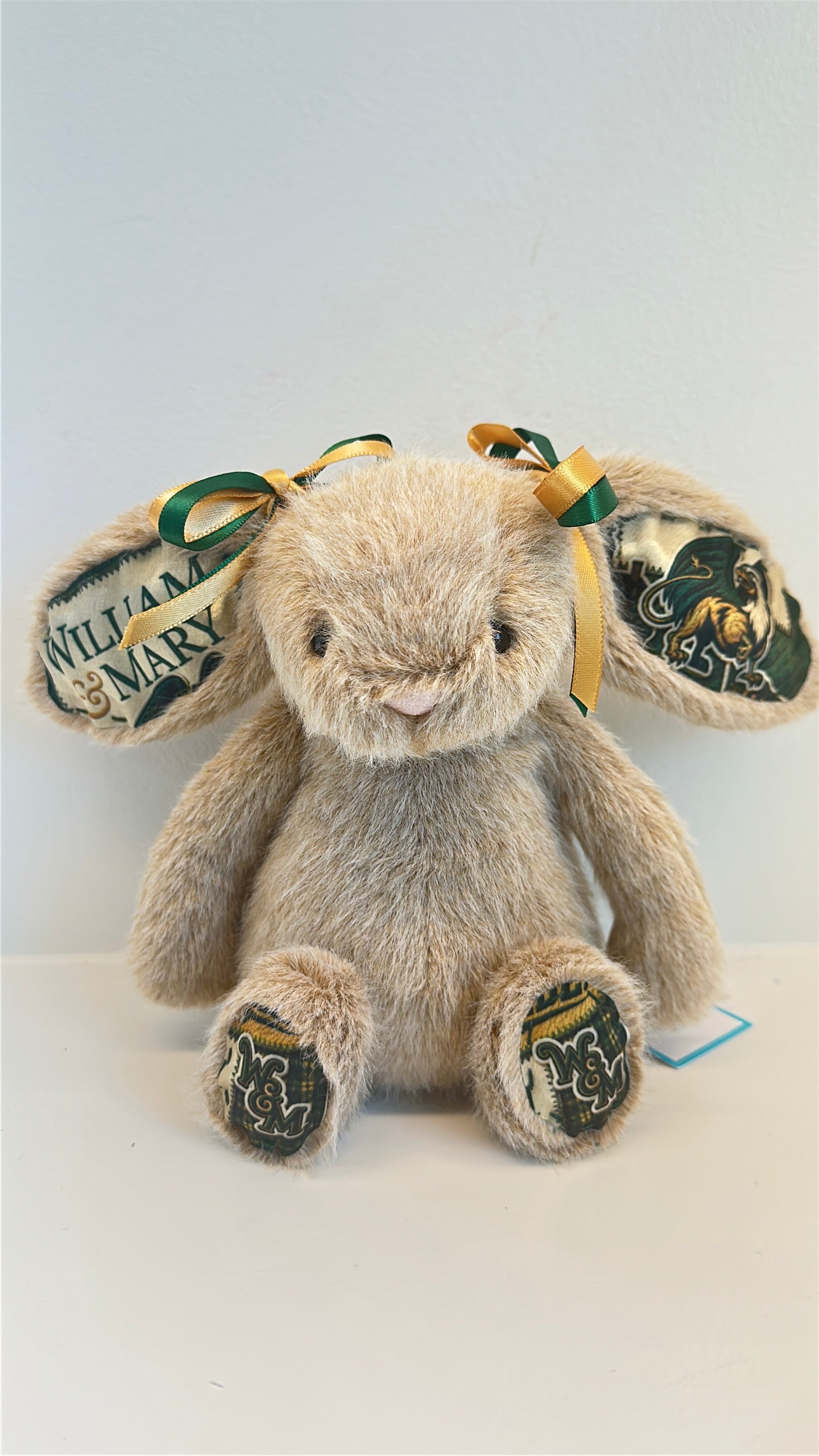 William & Mary Custom College Jellycat Bunny