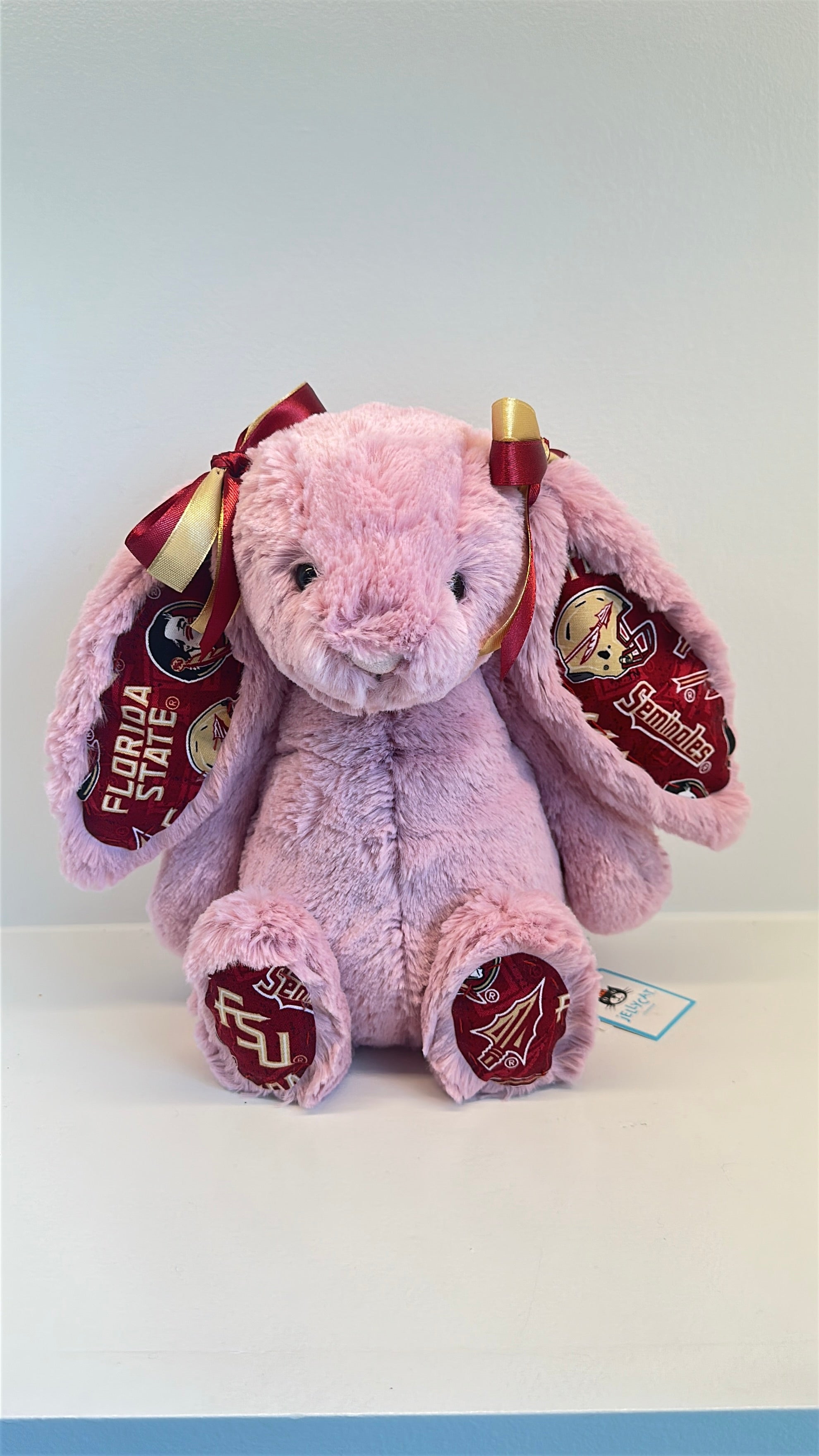 Florida State University Custom College Jellycat Bashful Bunny