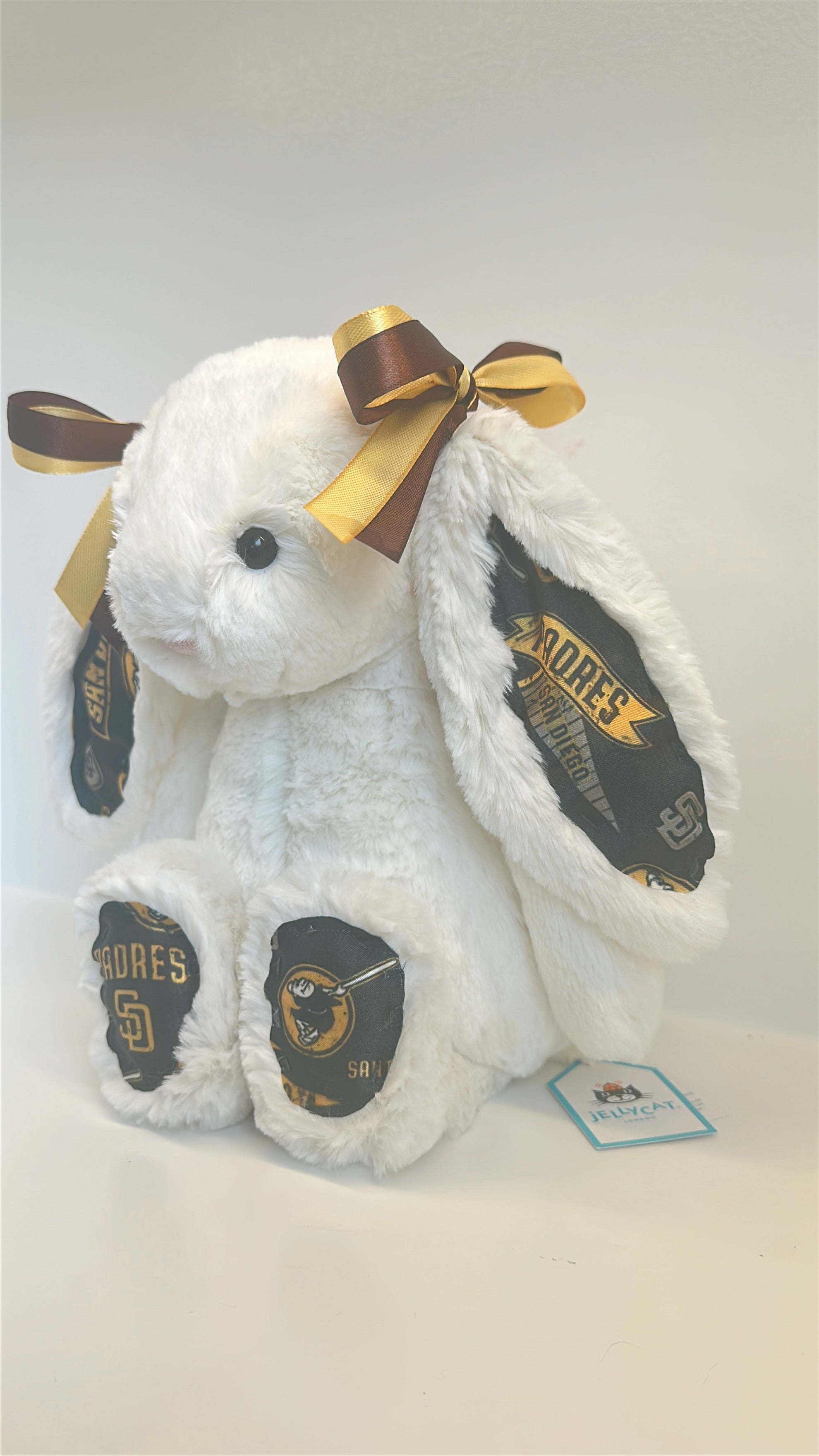 Custom Professional Sports Team Jellycat Bunny (NBA, NFL, NHL, MLB)
