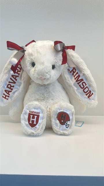 Harvard University Fully Custom Jellycat Bunny