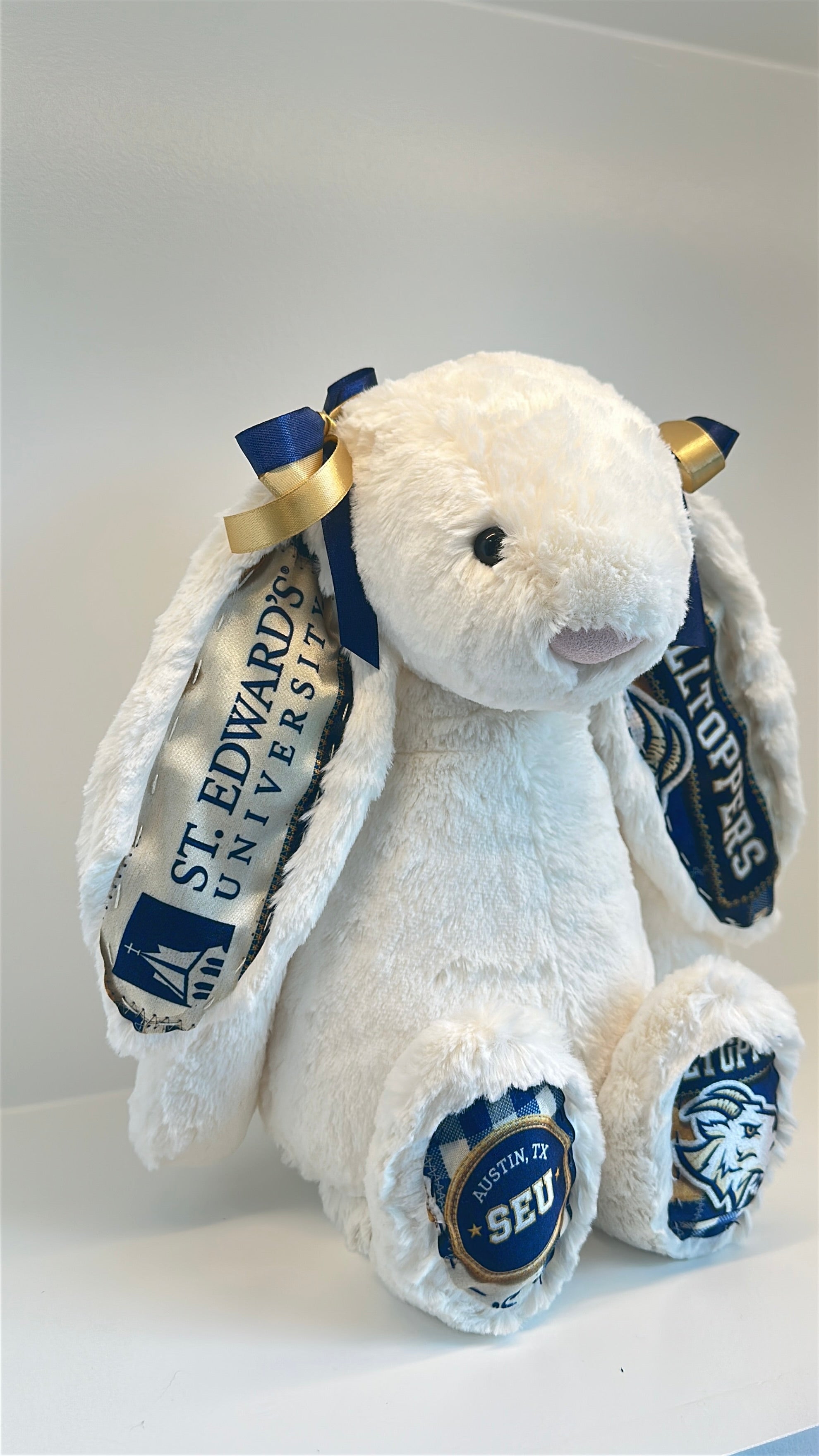 St. Edwards University Fully Custom College Jellycat Bunny