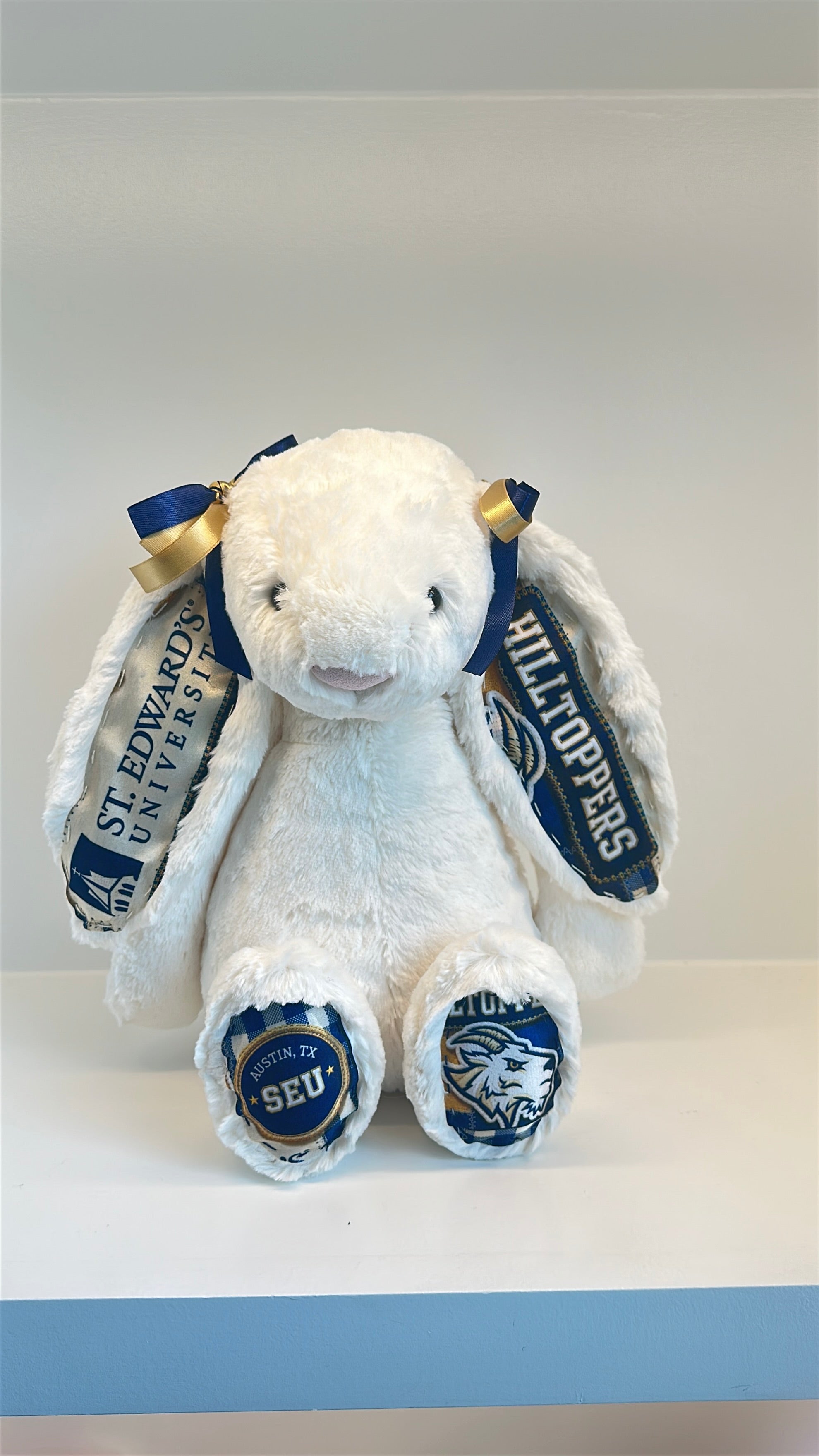 St. Edwards University Fully Custom College Jellycat Bunny