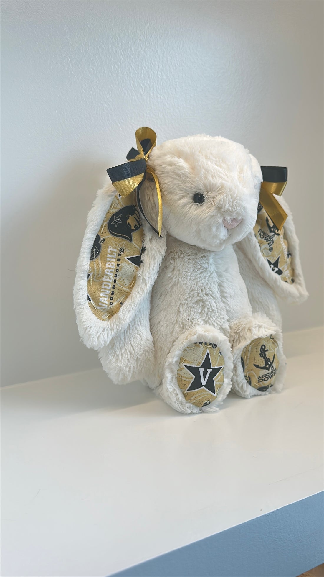 Vanderbilt University Custom College Jellycat Bashful Bunny