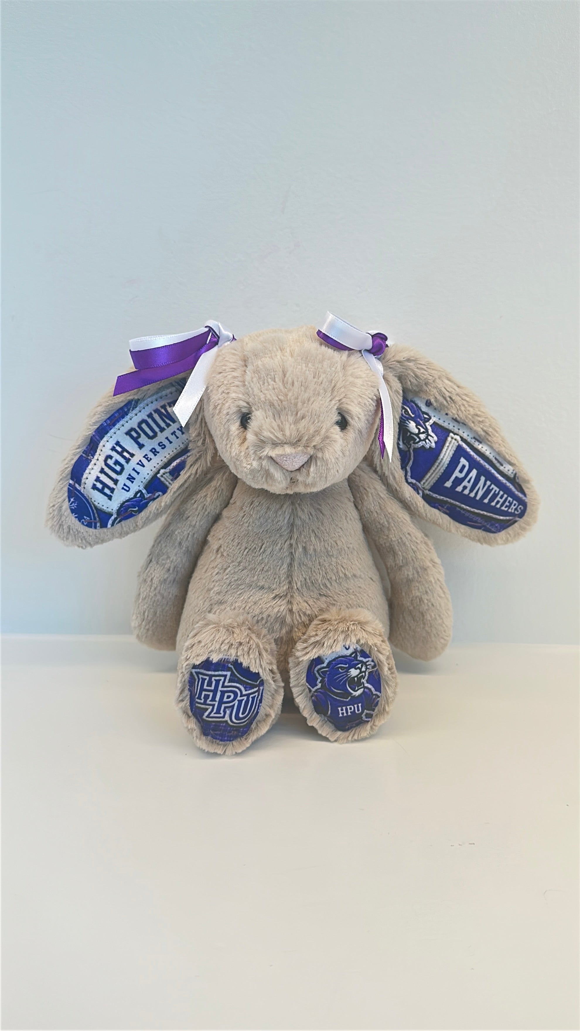 High Point University Fully Custom College Jellycat Bunny