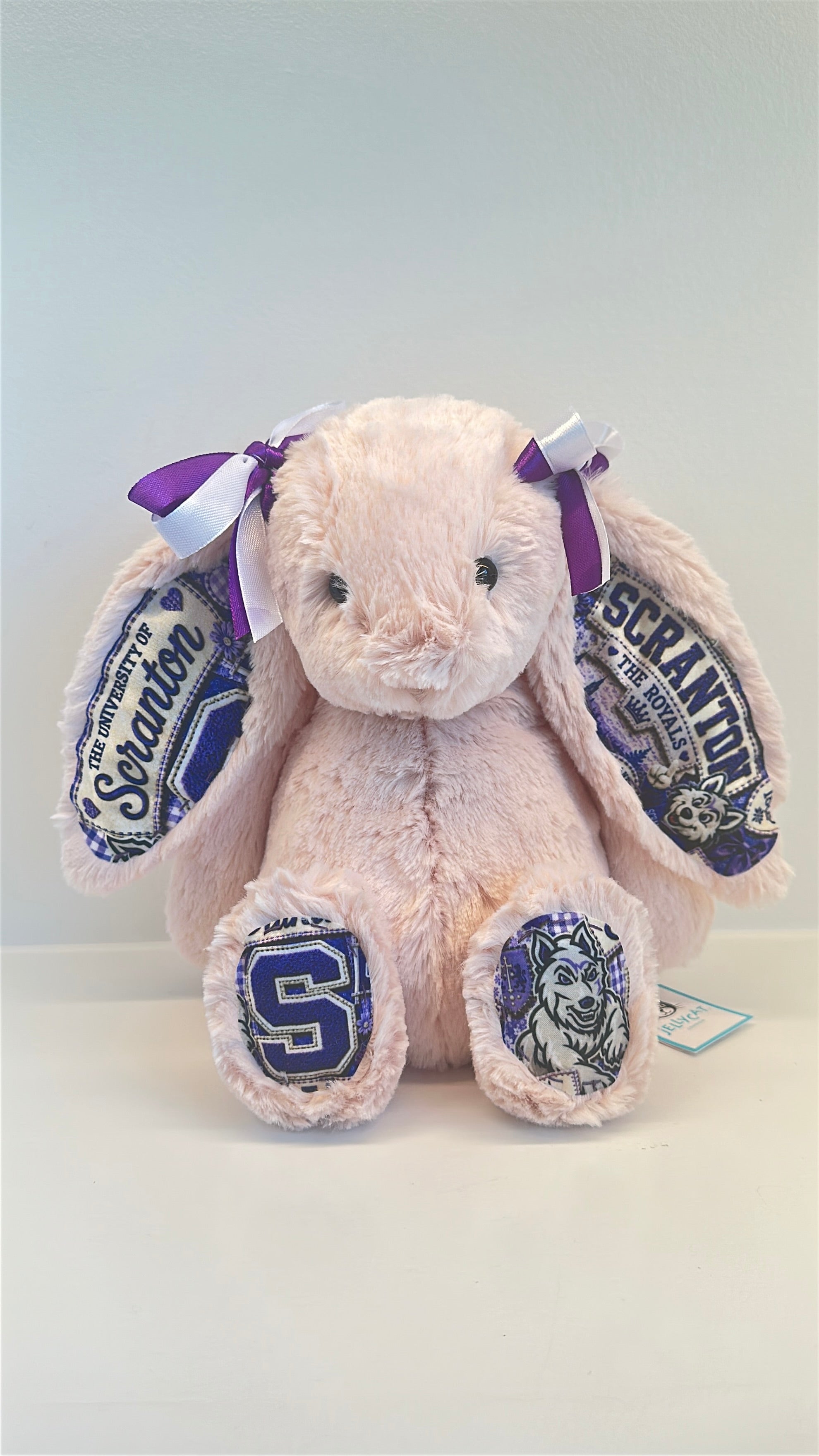 University of Scranton Fully Custom College Jellycat Bunny