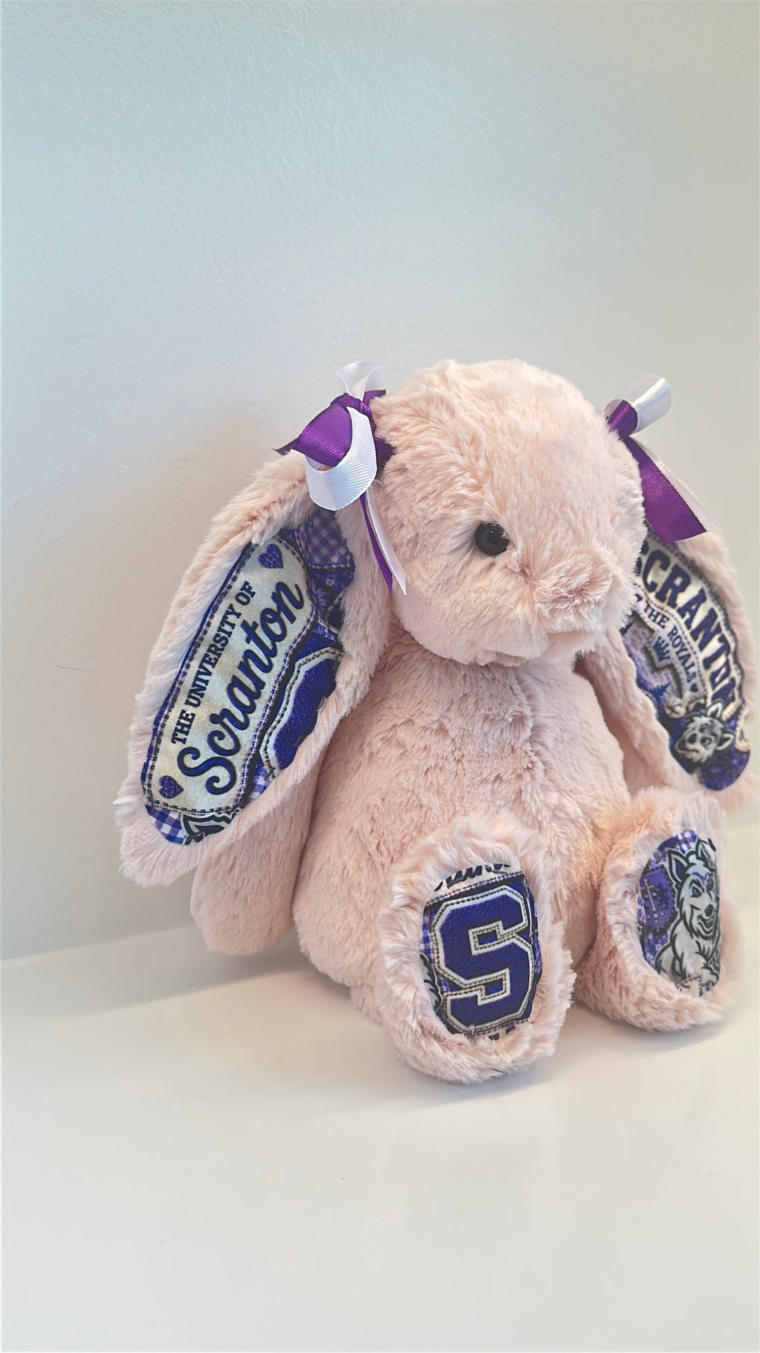 University of Scranton Fully Custom College Jellycat Bunny