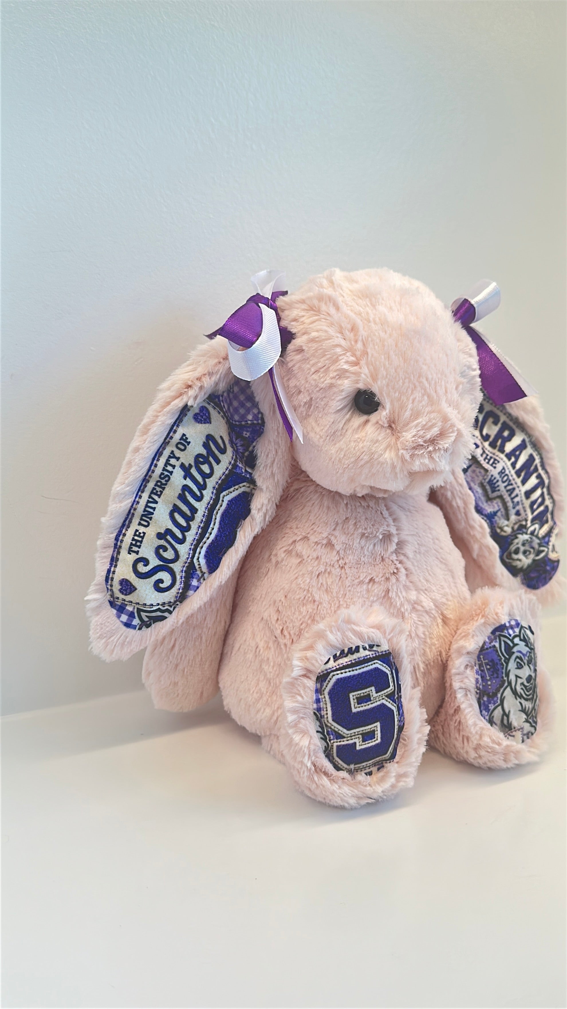 University of Scranton Fully Custom College Jellycat Bunny