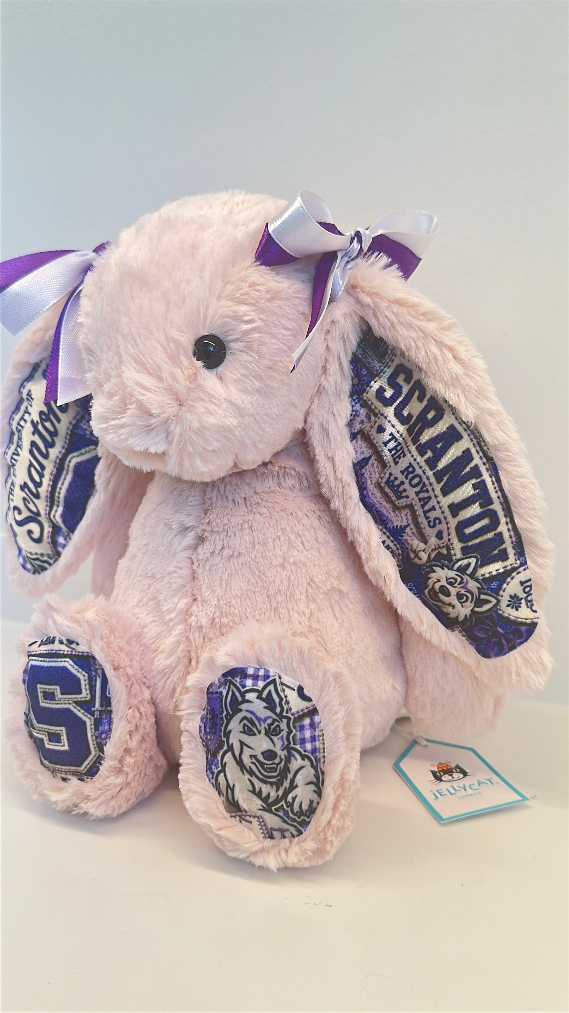 University of Scranton Fully Custom College Jellycat Bunny