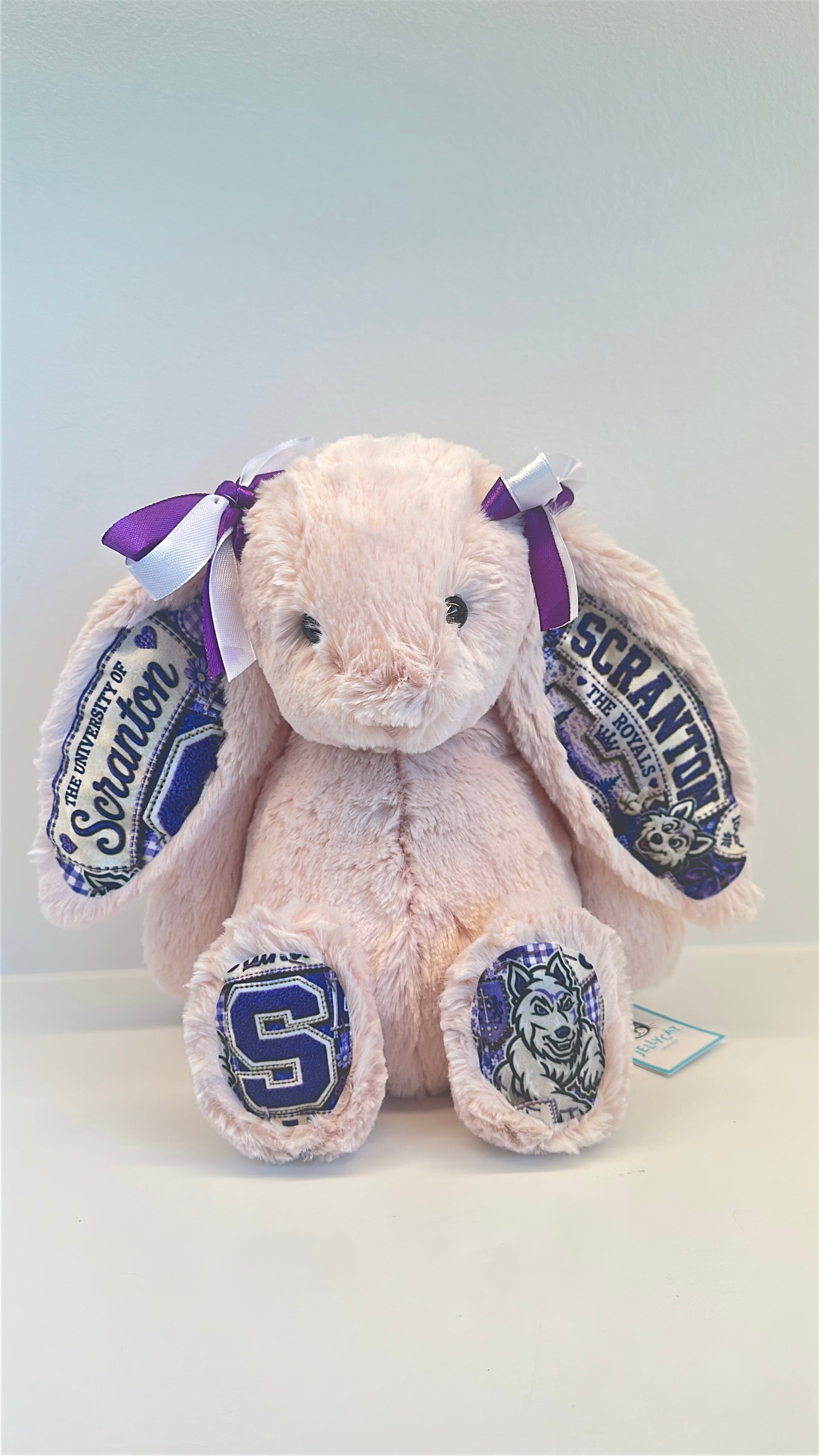 University of Scranton Fully Custom College Jellycat Bunny