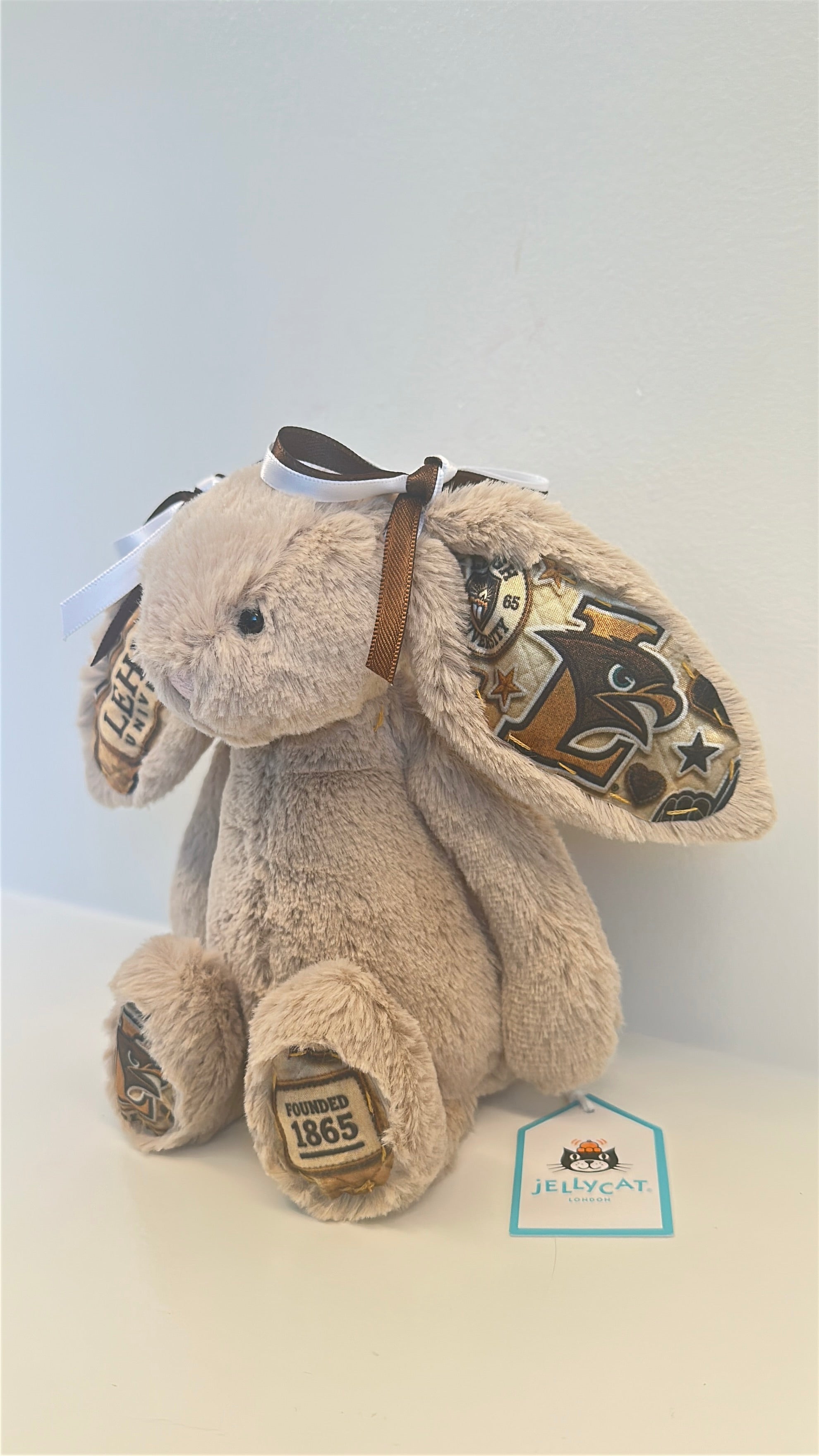 Lehigh University Fully Custom College Jellycat Bunny