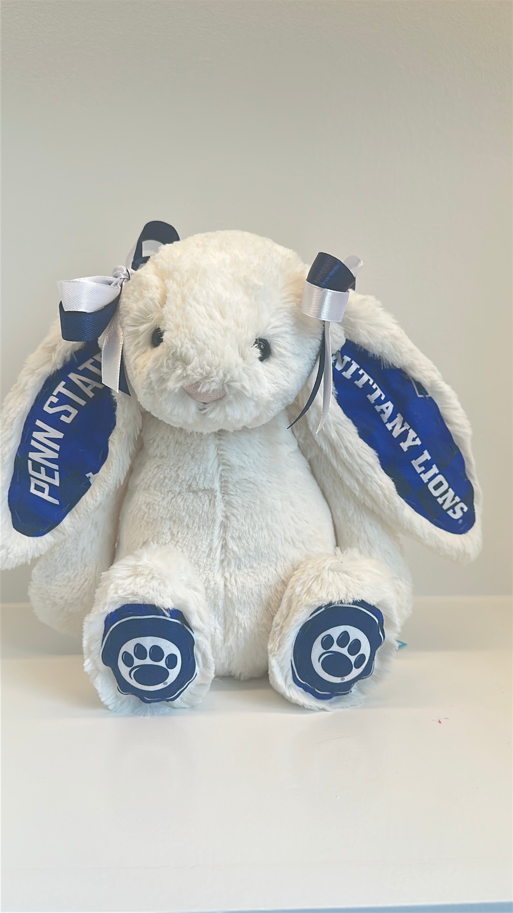 Penn State University Custom College Jellycat Bashful Bunny