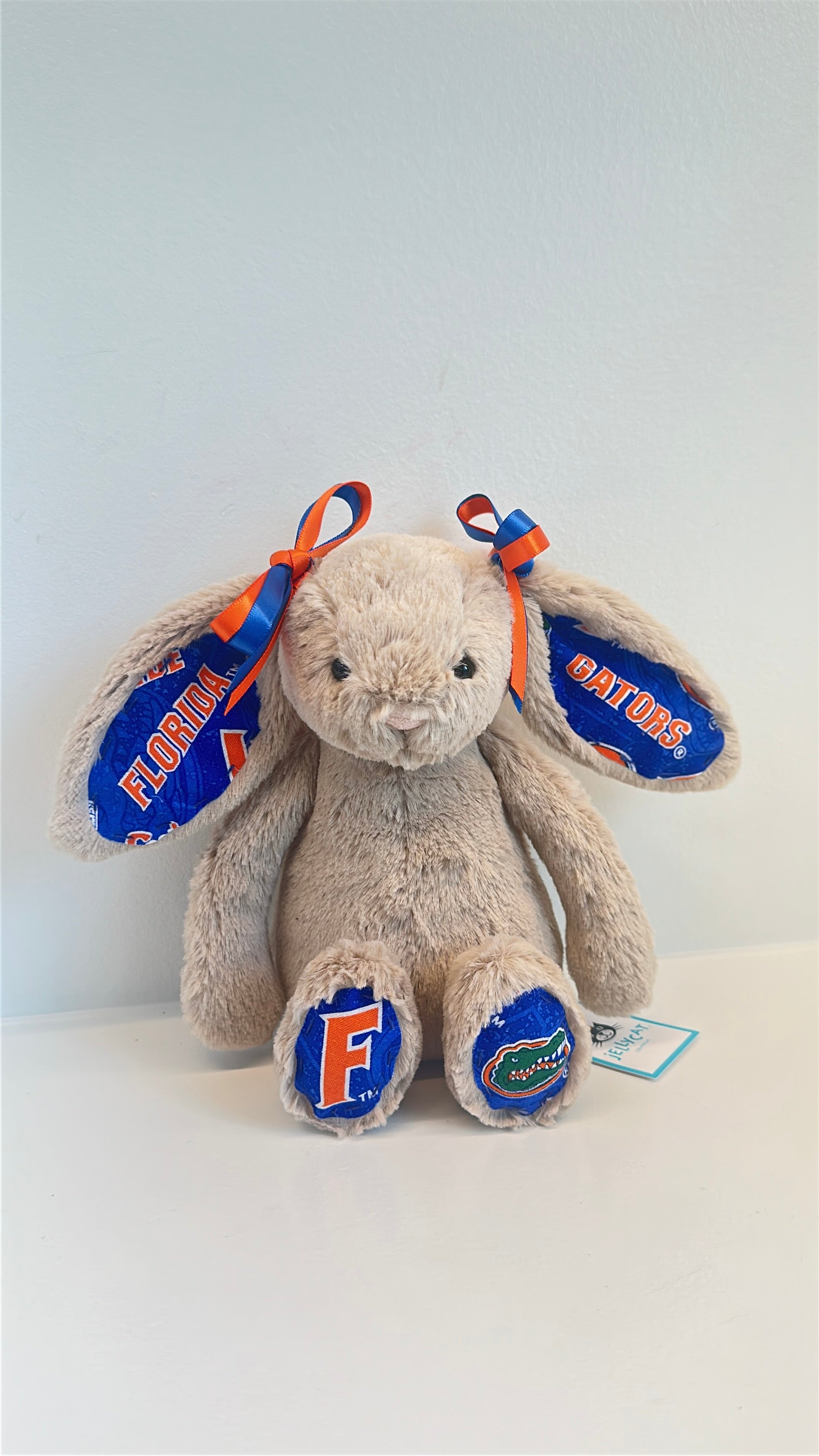 University of Florida Custom College Jellycat Bashful Bunny