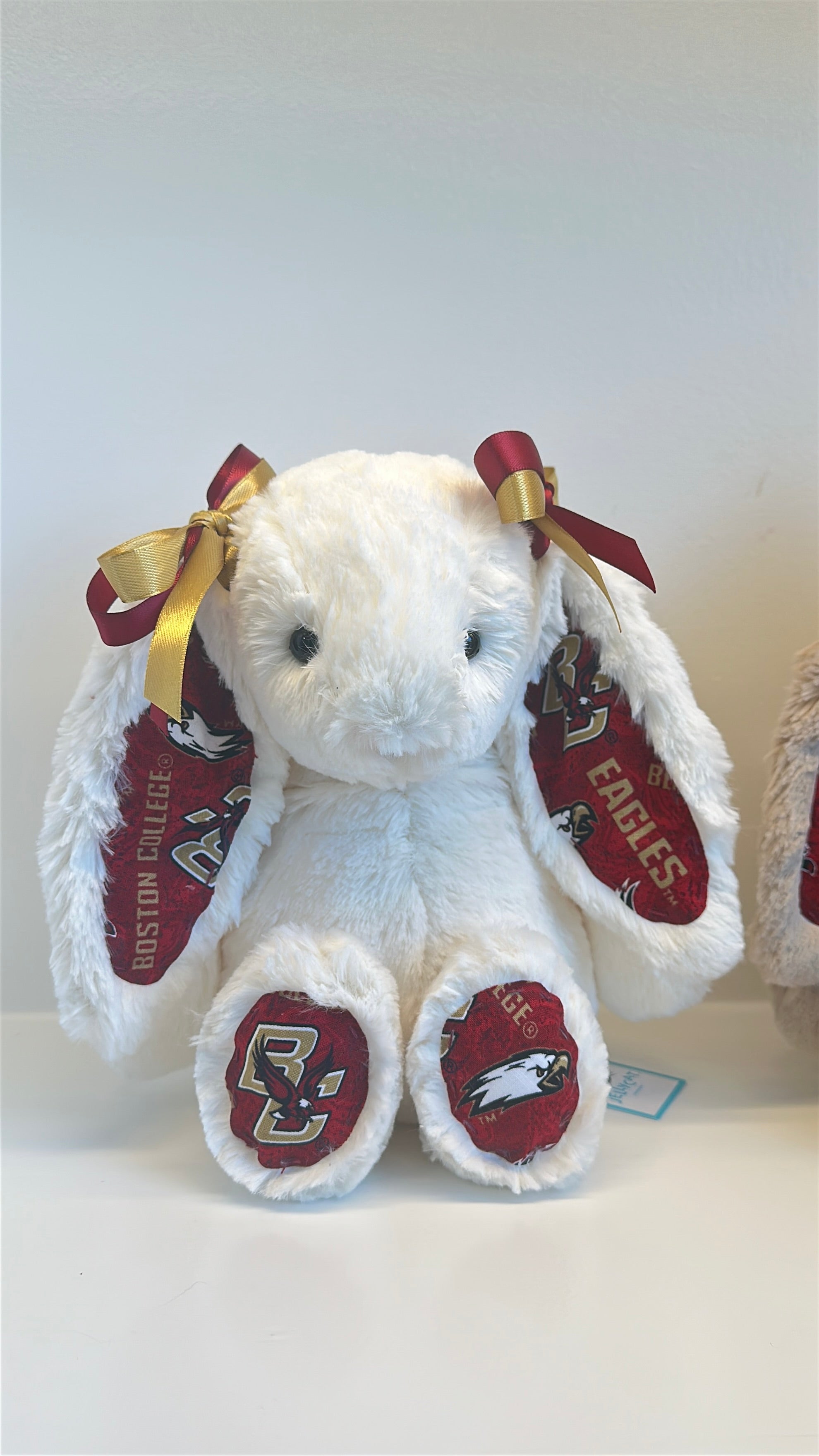 Boston College Custom College Jellycat Bashful Bunny