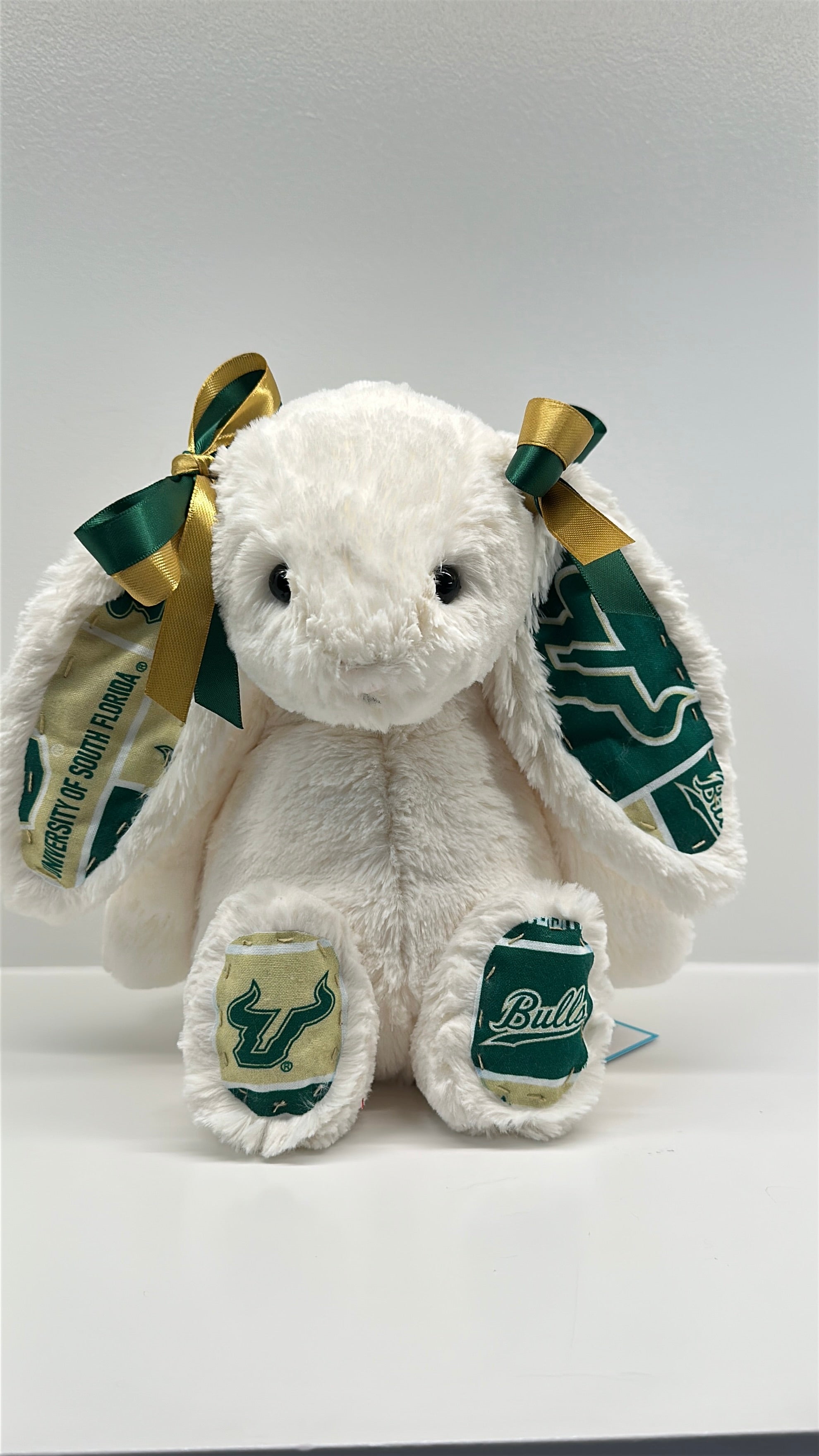 University of South Florida (USF) Custom College Jellycat Bashful Bunny