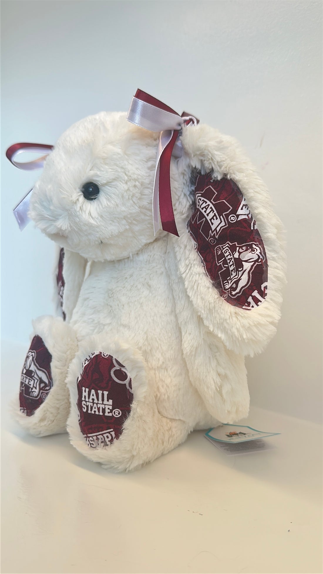 Mississippi State Custom College Jellycat Bashful Bunny