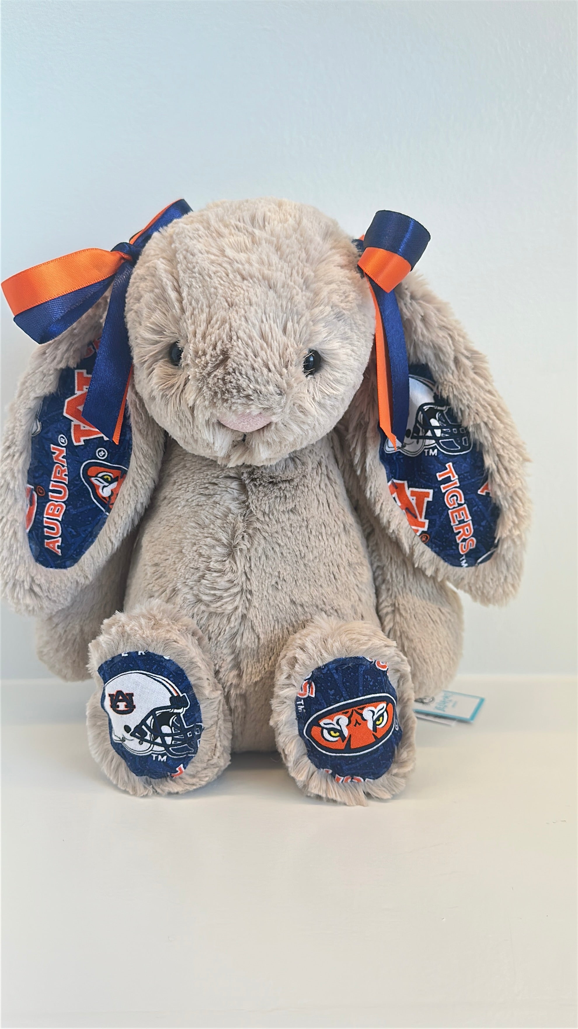 Auburn University Custom College Jellycat Bashful Bunny