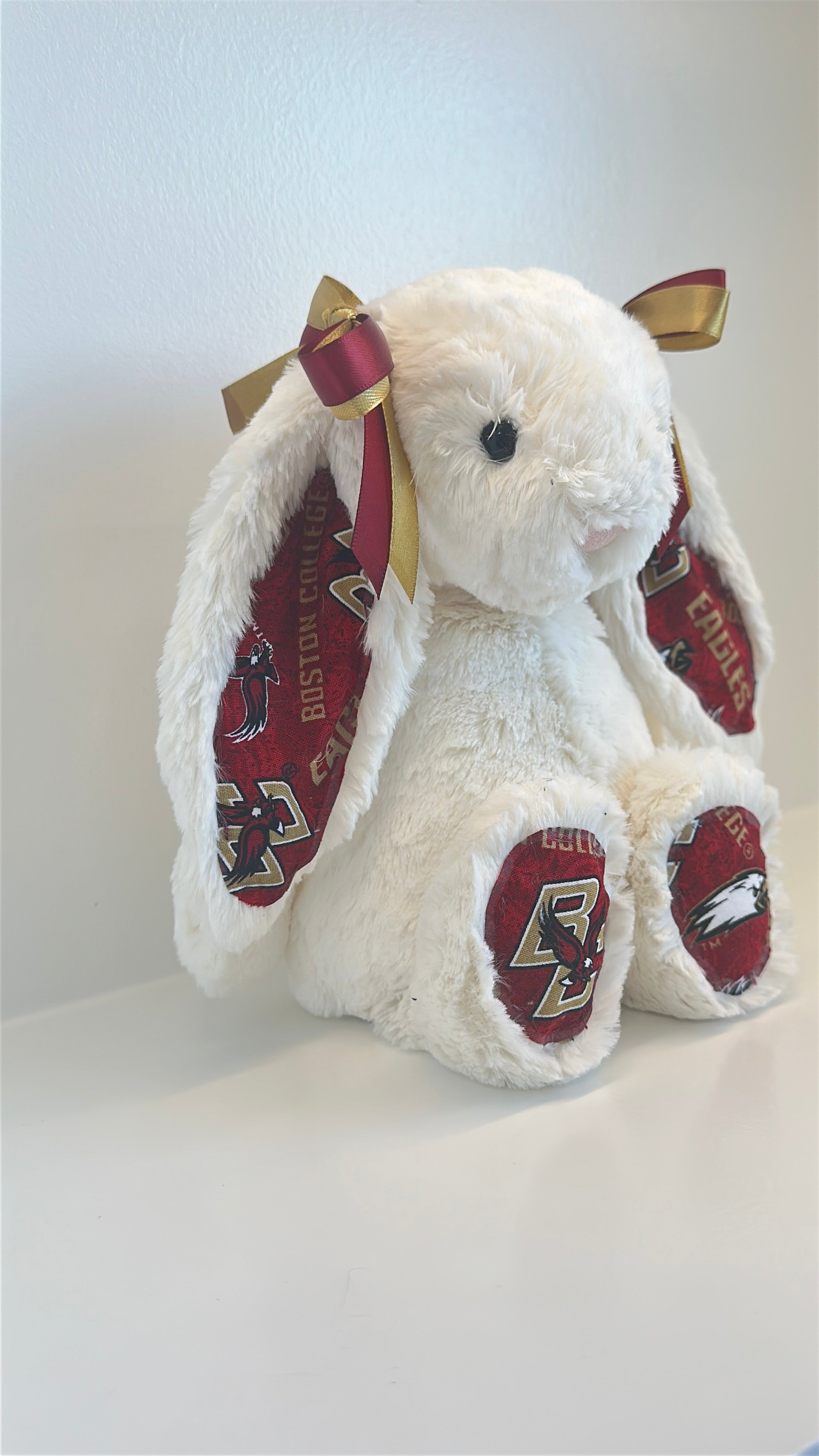 Boston College Custom College Jellycat Bashful Bunny