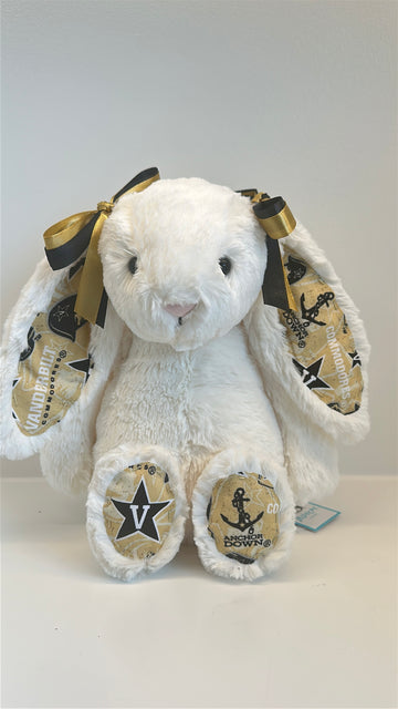 Vanderbilt University Custom College Jellycat Bashful Bunny
