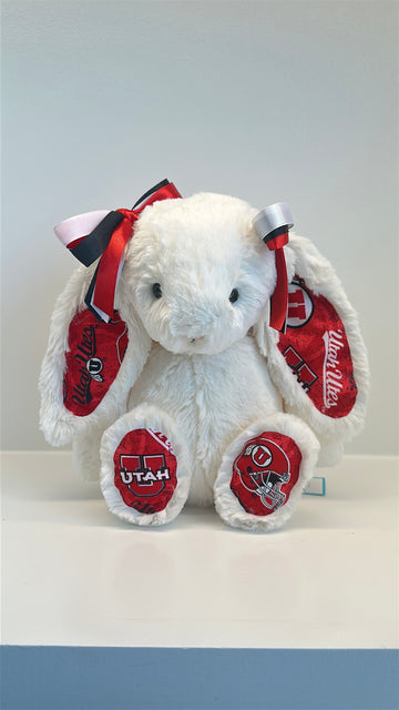 University of Utah Custom College Jellycat Bashful Bunny