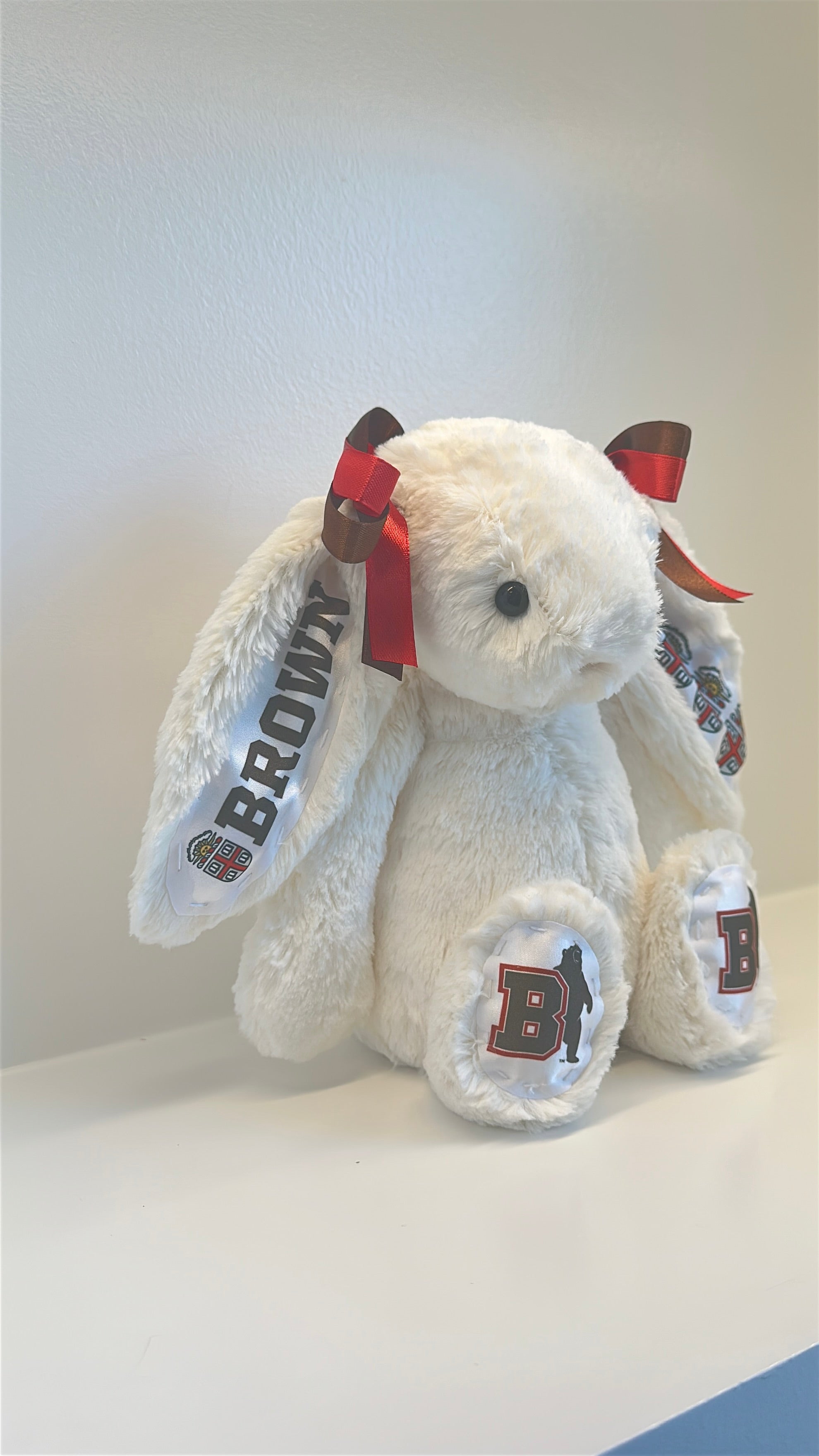 Brown University Fully Custom Jellycat Bunny
