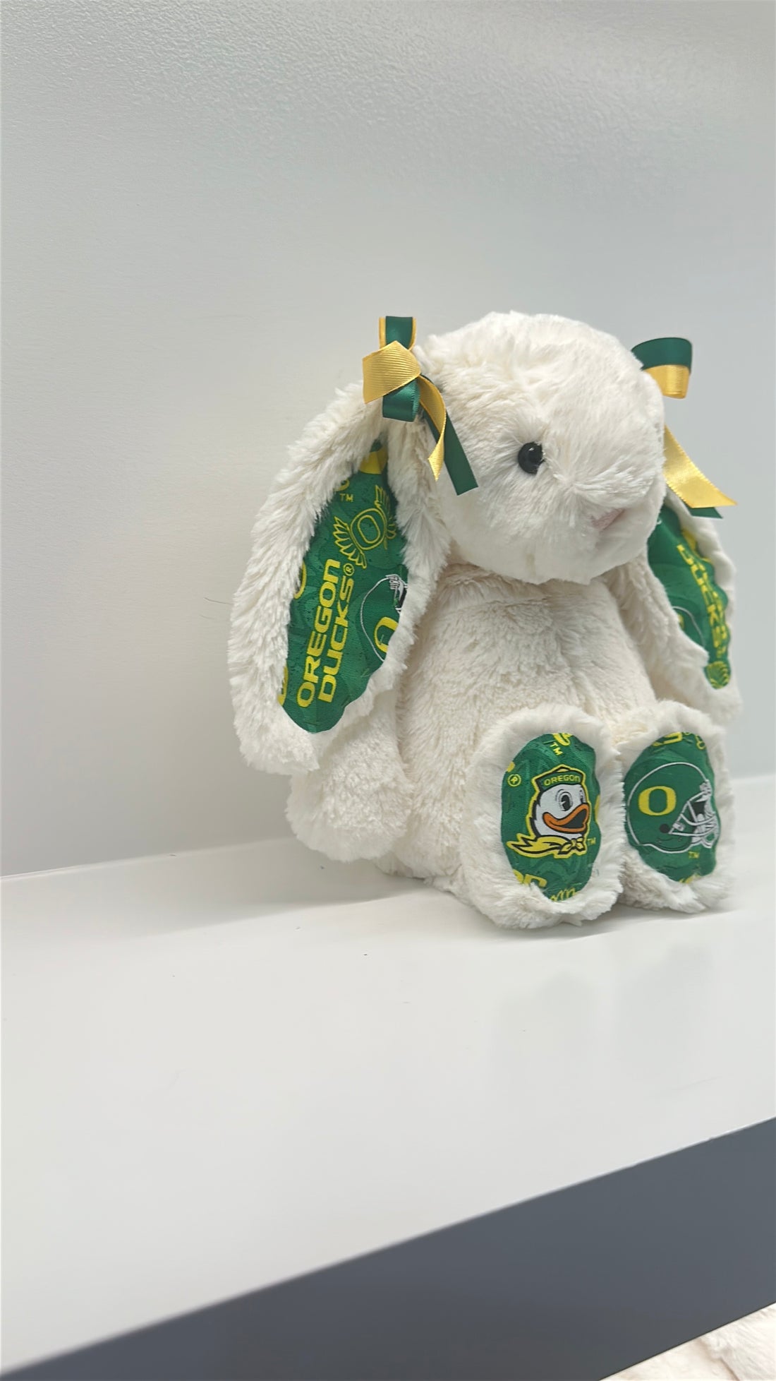 University of Oregon Custom College Jellycat Bashful Bunny