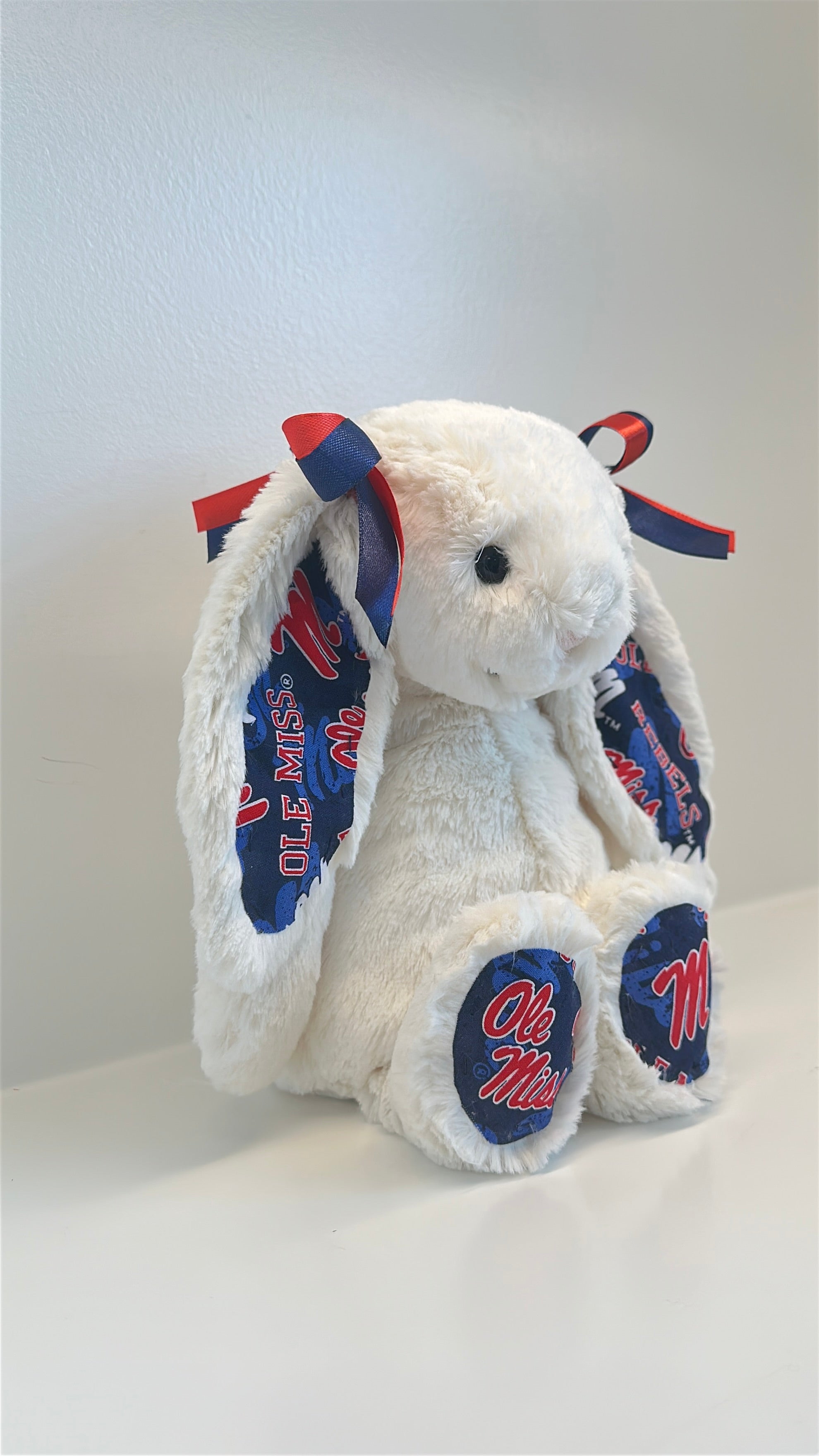 University of Mississippi (Ole Miss) Custom College Jellycat Bashful Bunny