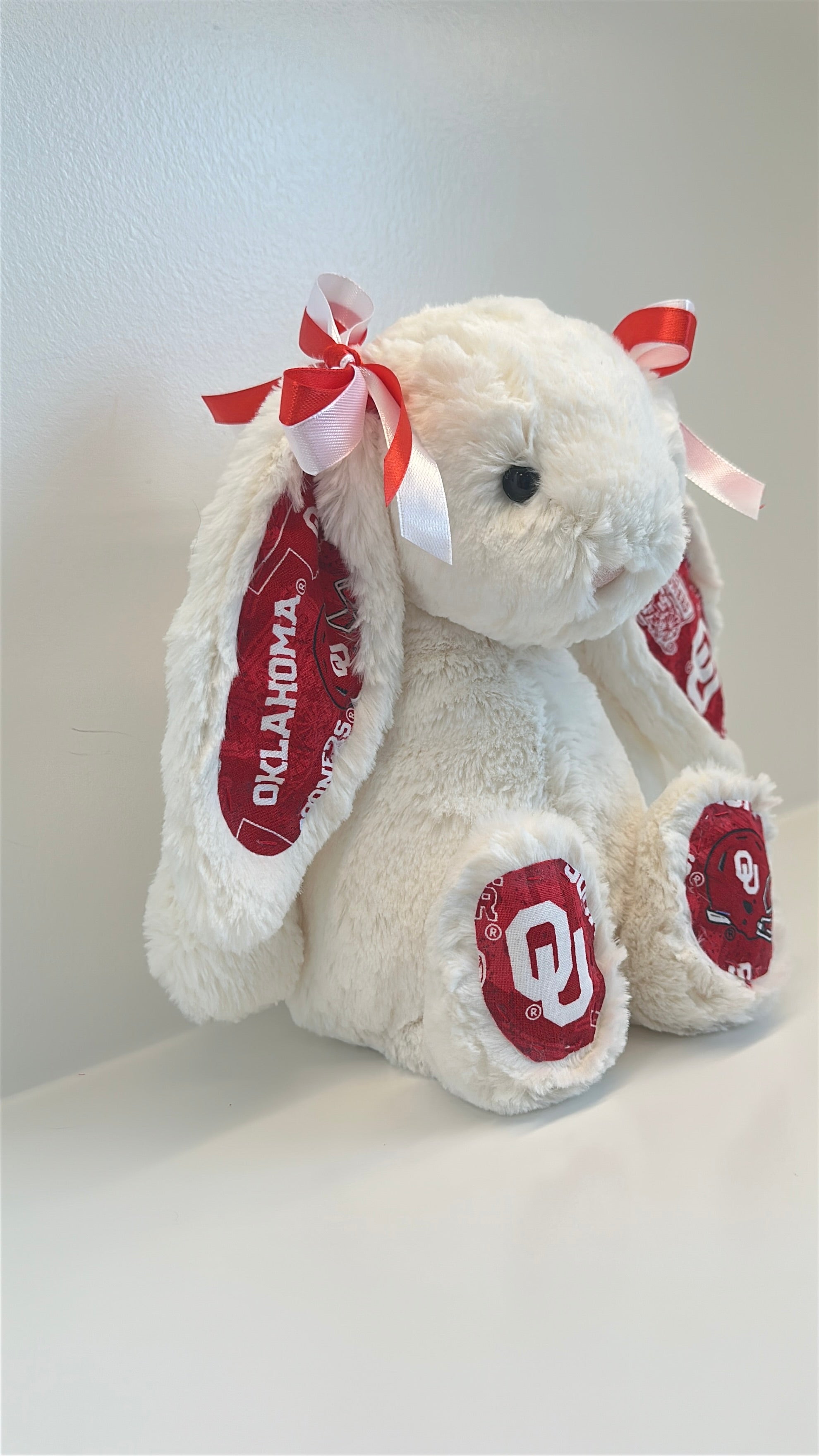 Oklahoma University Custom College Jellycat Bashful Bunny