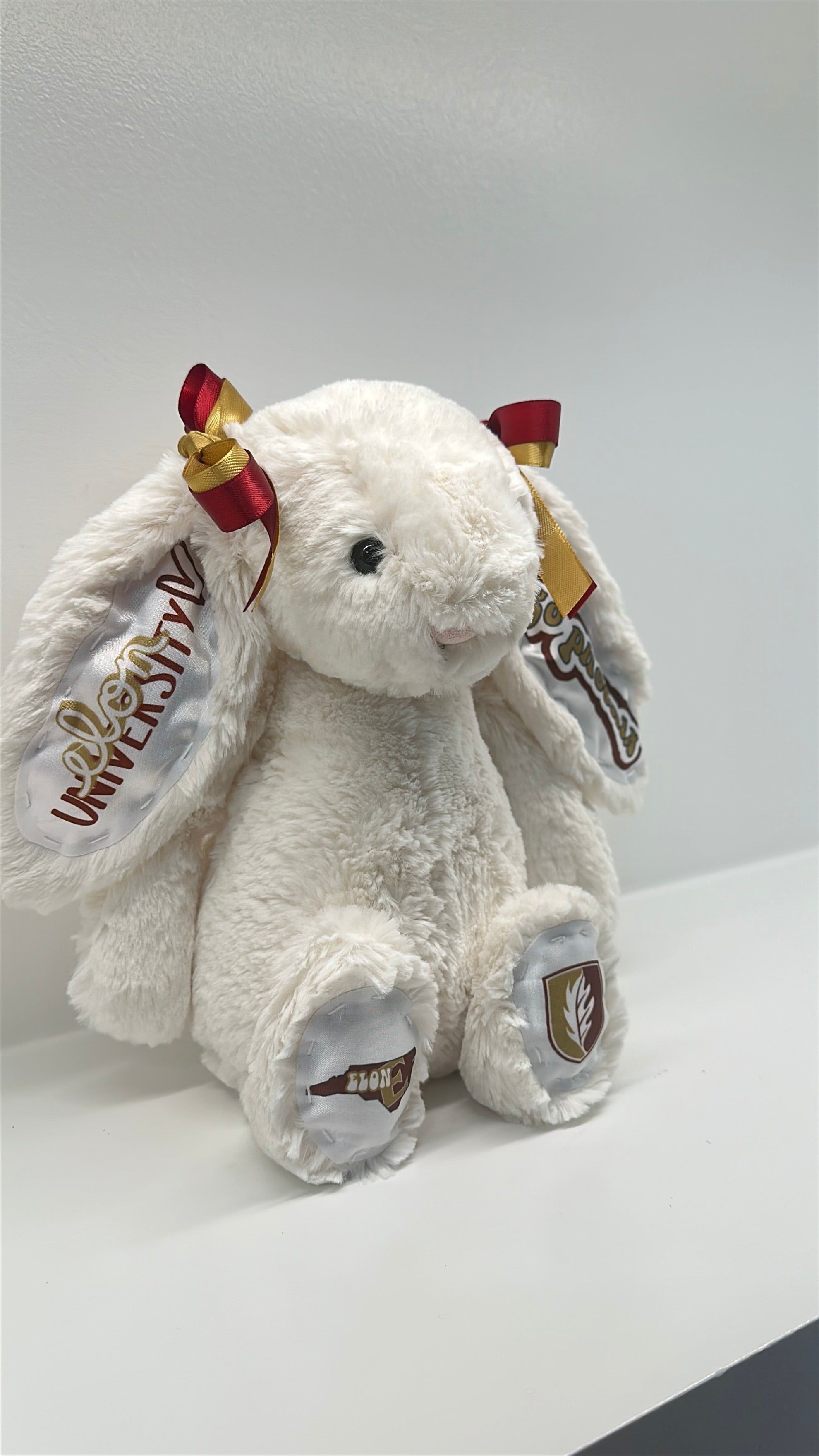 Elon University Custom College Jellycat Bashful Bunny
