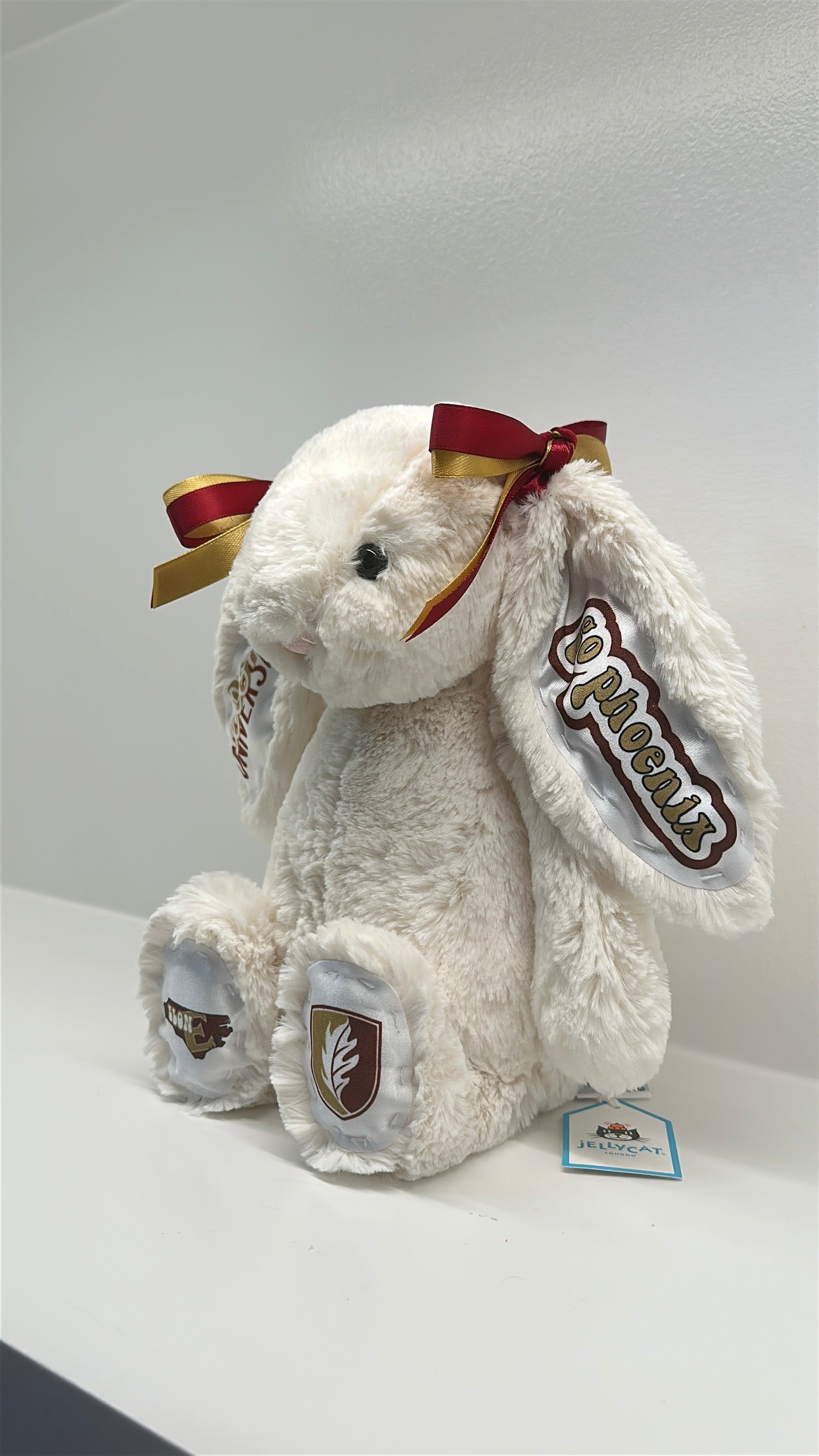 Elon University Custom College Jellycat Bashful Bunny