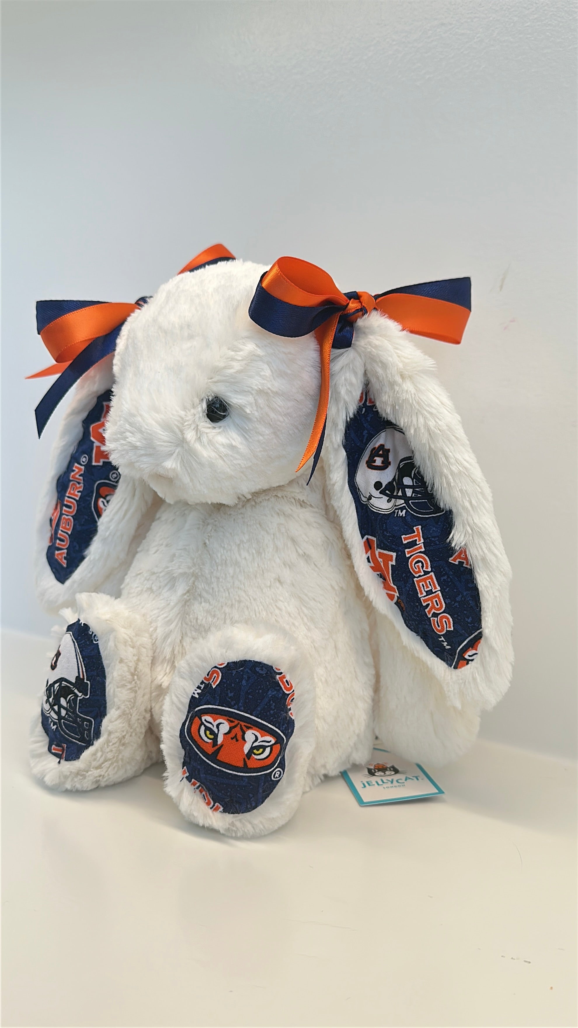 Auburn University Custom College Jellycat Bashful Bunny
