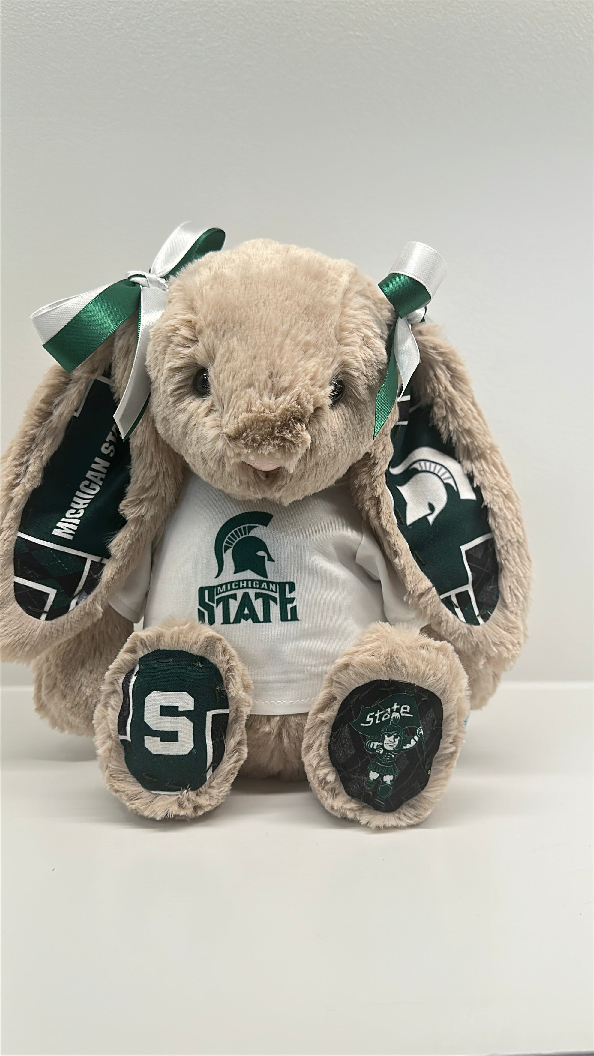 University of Michigan Custom College Jellycat Bashful Bunny