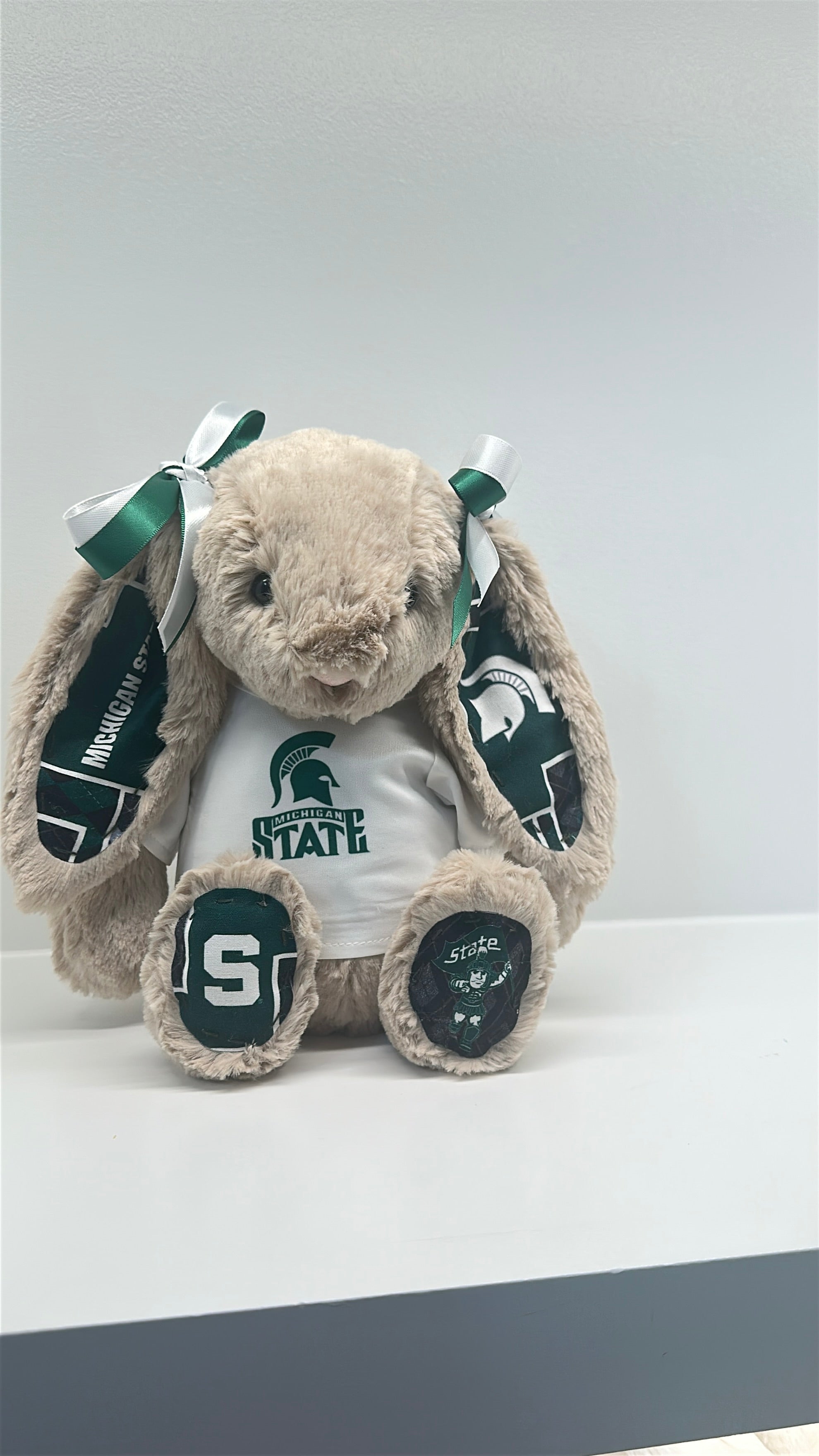 University of Michigan Custom College Jellycat Bashful Bunny