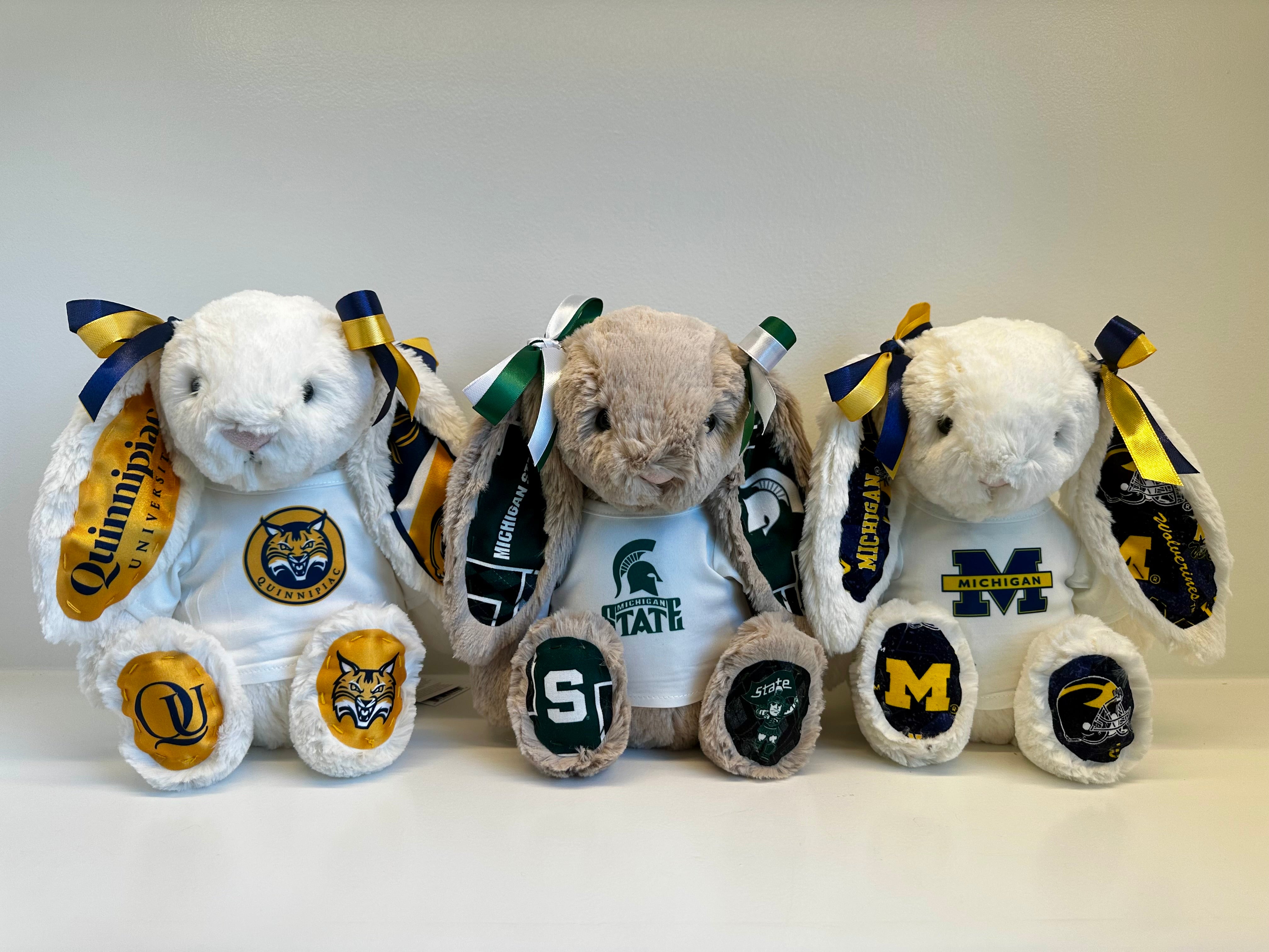 College Jellycat Bashful Bunny