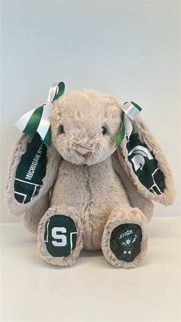Michigan State University Custom College Jellycat Bashful Bunny