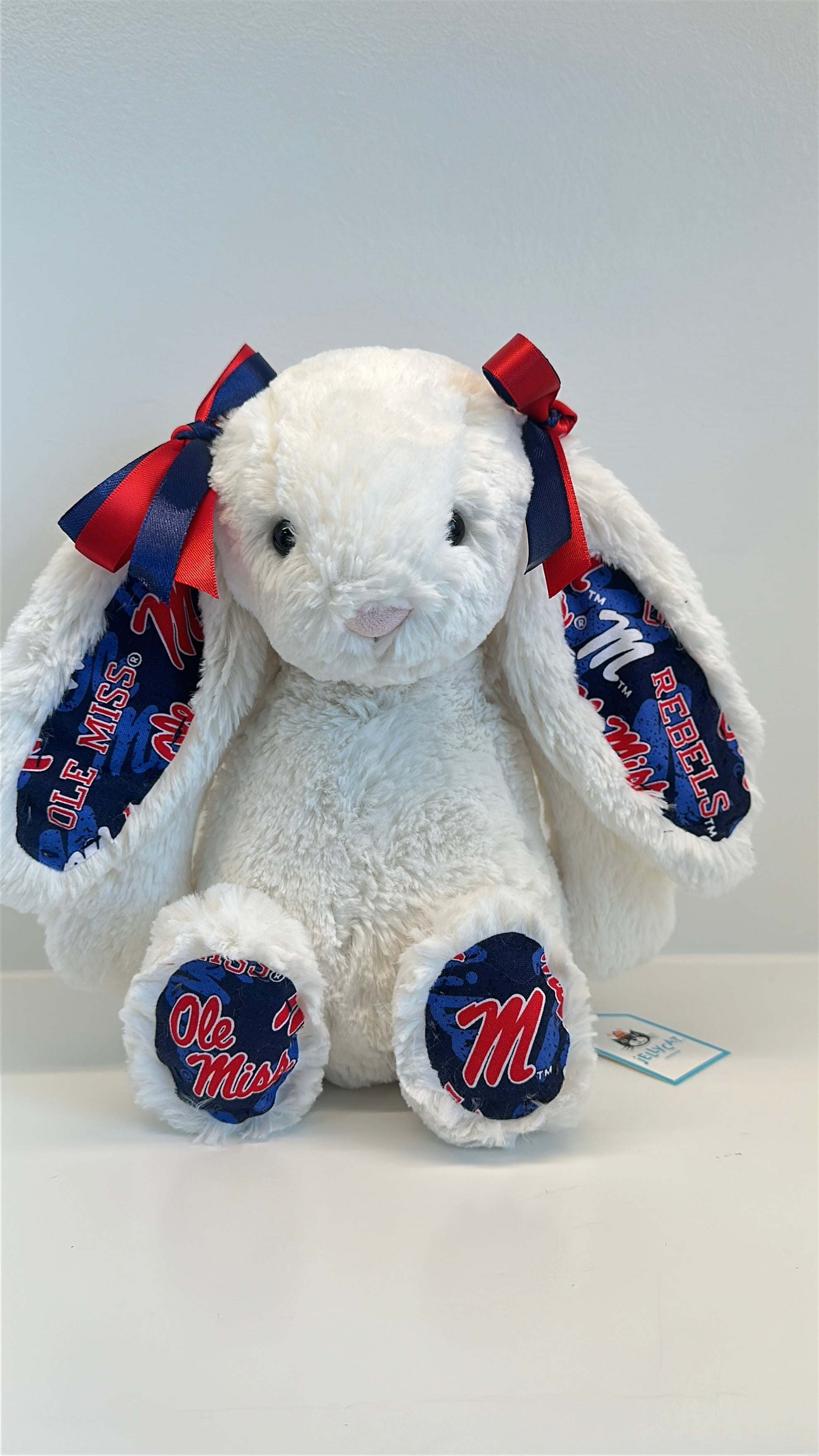 College Jellycat Bashful Bunny
